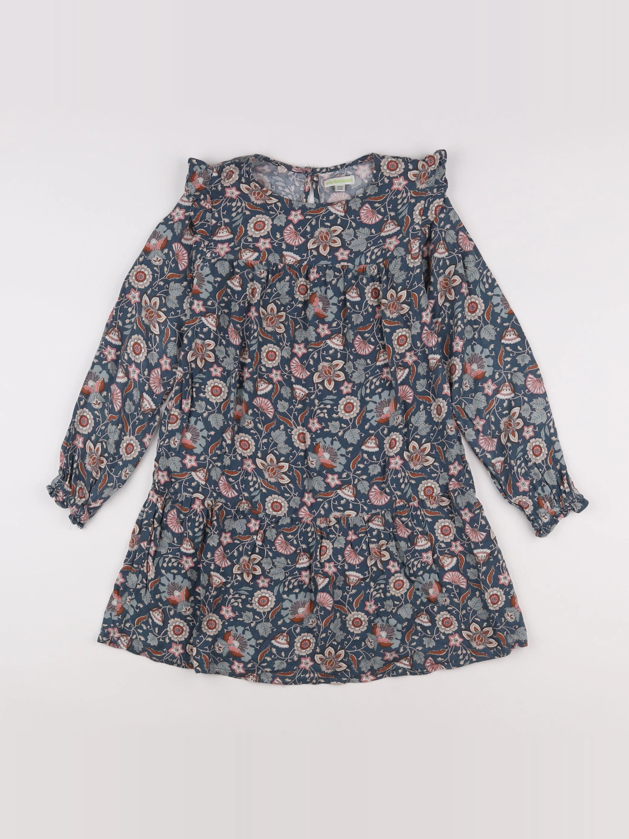 Vertbaudet - robe bleu - 9 ans