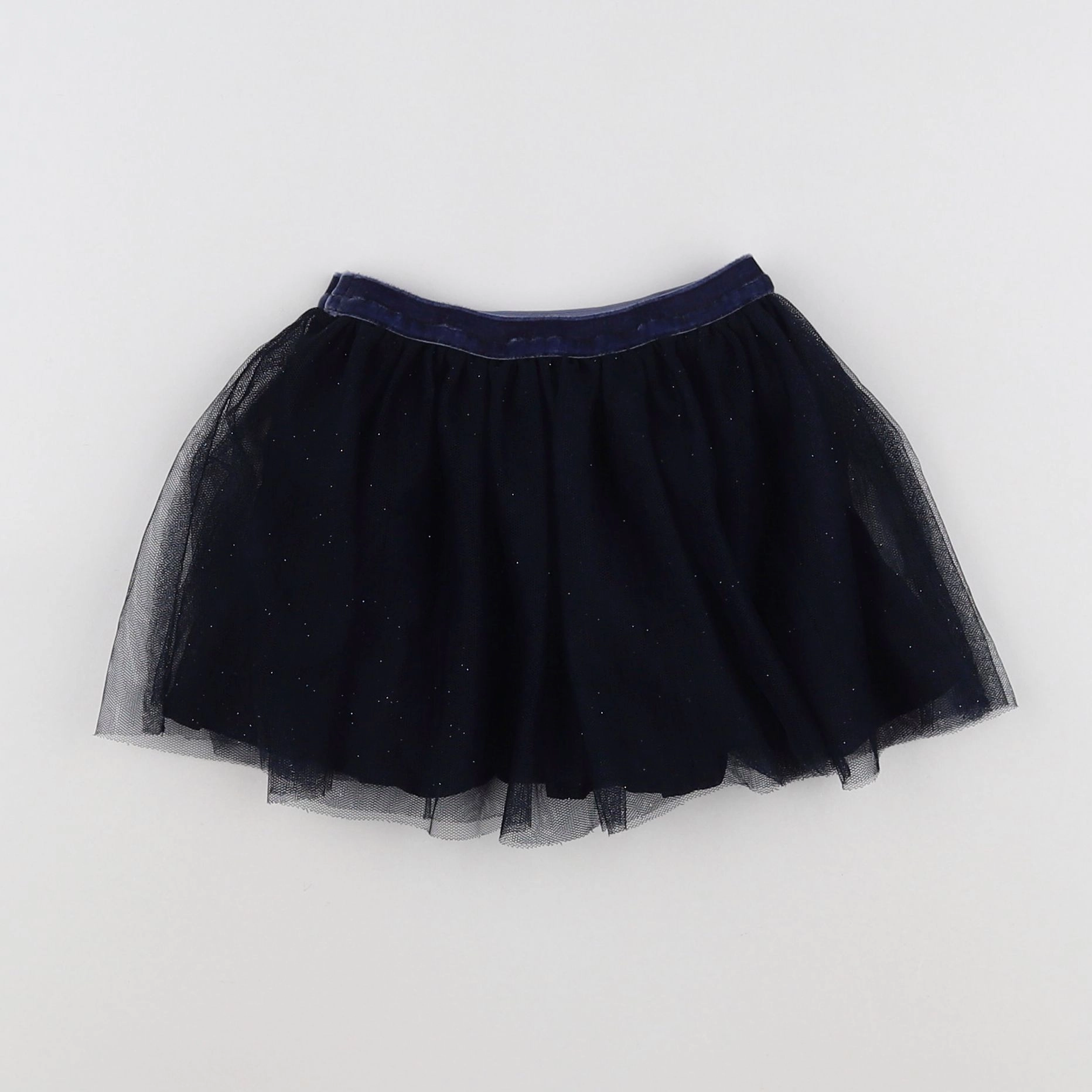 Vertbaudet - jupe bleu - 18 mois