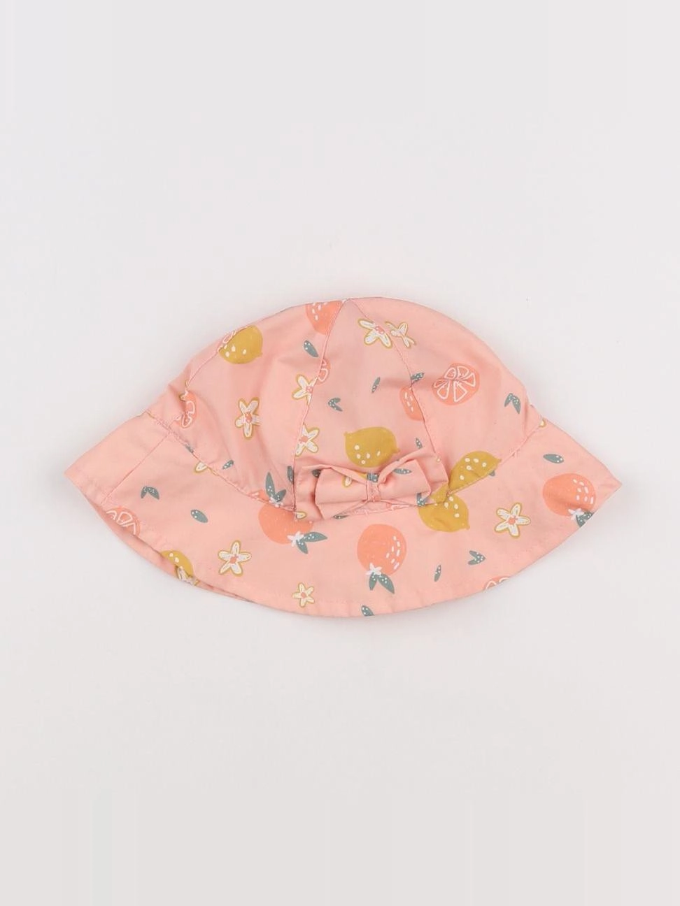 Vertbaudet - chapeau rose, orange - 12/18 mois