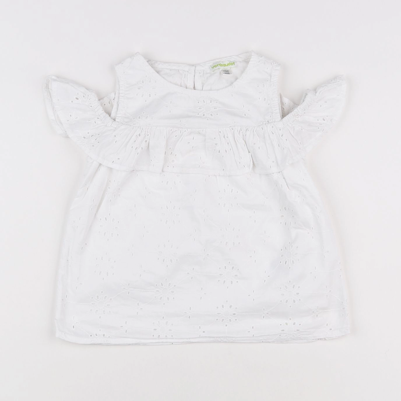 Vertbaudet - blouse blanc - 4 ans