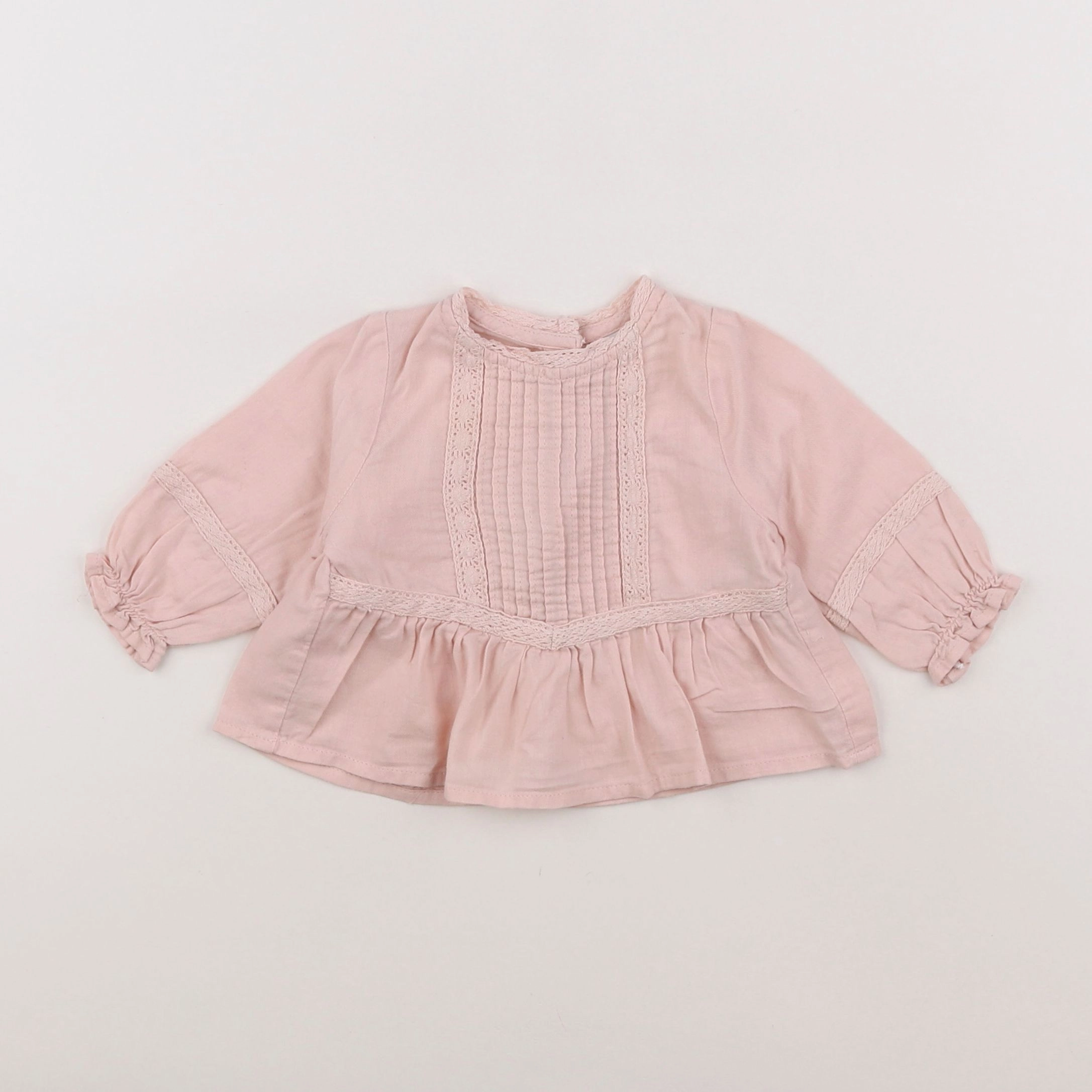 Tape à l'oeil - blouse rose - 3 mois