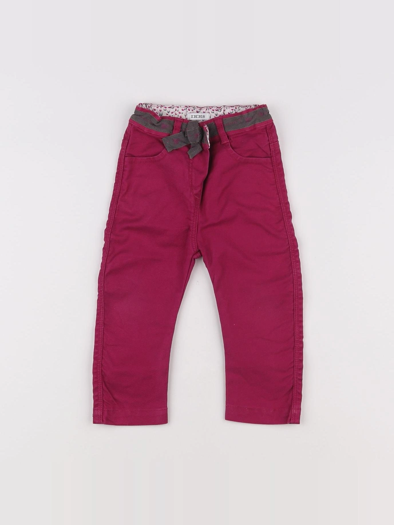 IKKS - pantalon violet - 12 mois