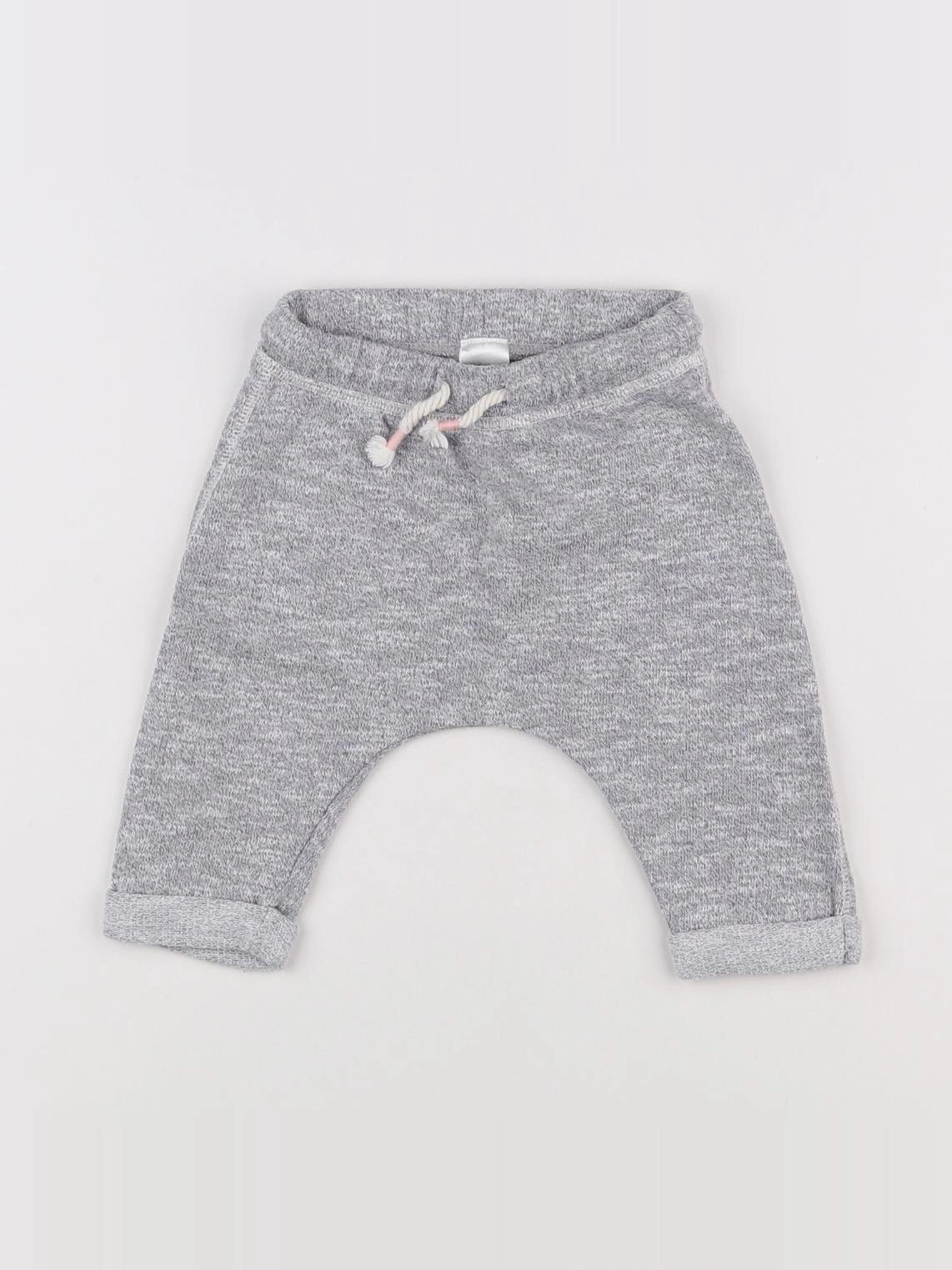 Zara - jogging gris - 3/6 mois