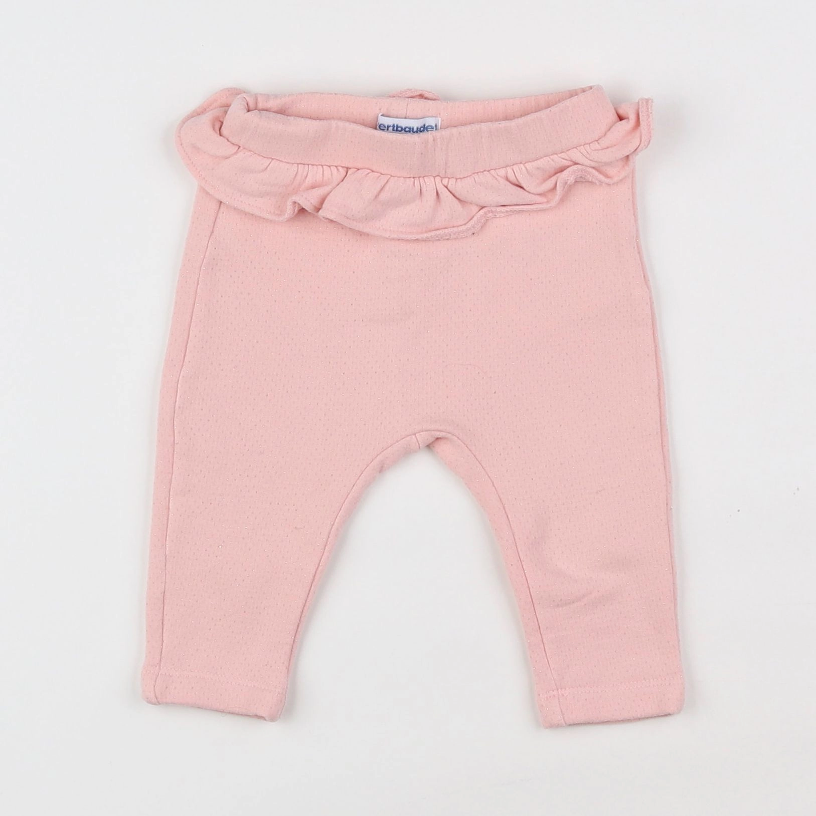Vertbaudet - jogging rose, or - 6 mois