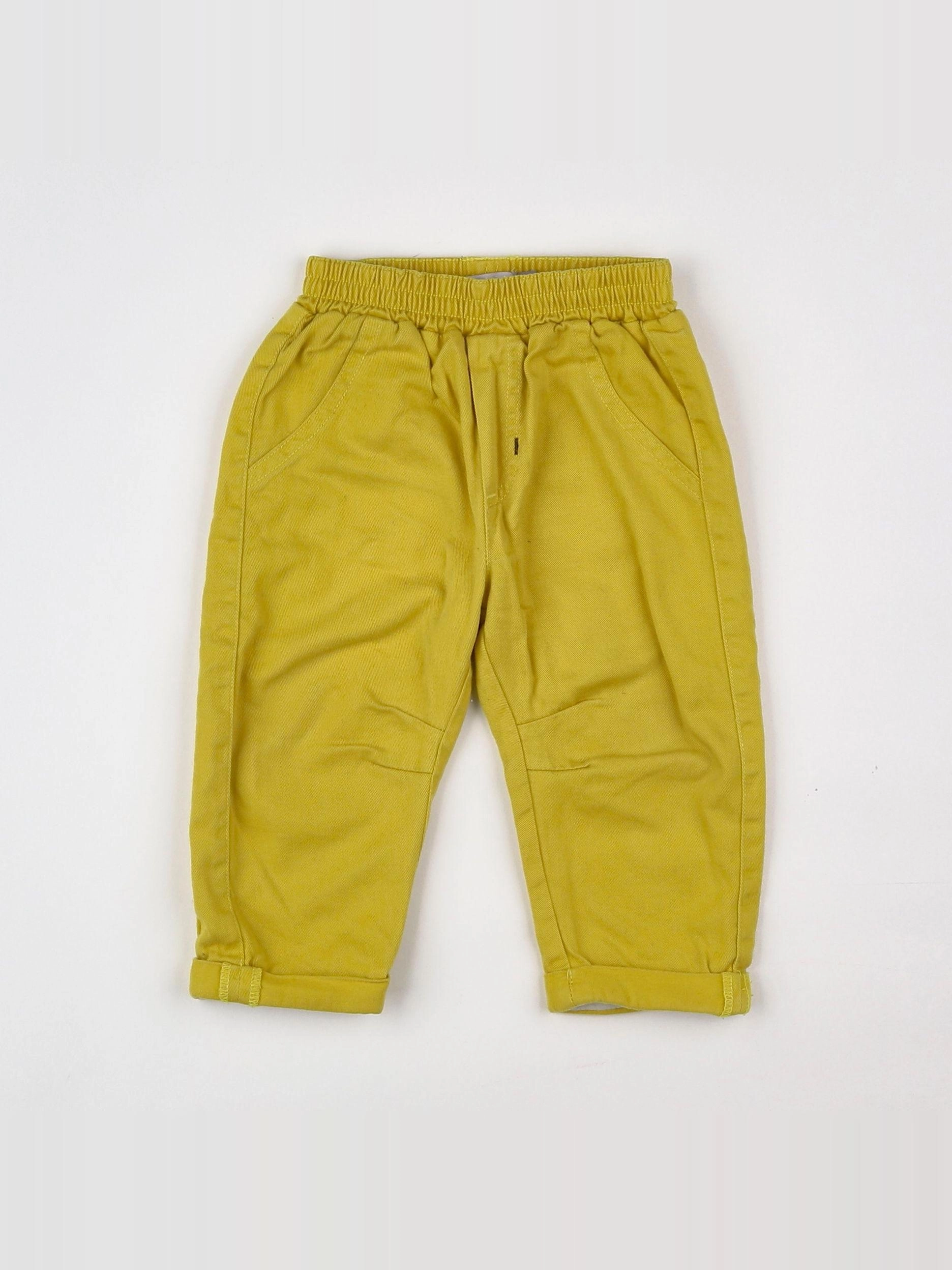 Catimini - pantalon jaune - 9 mois