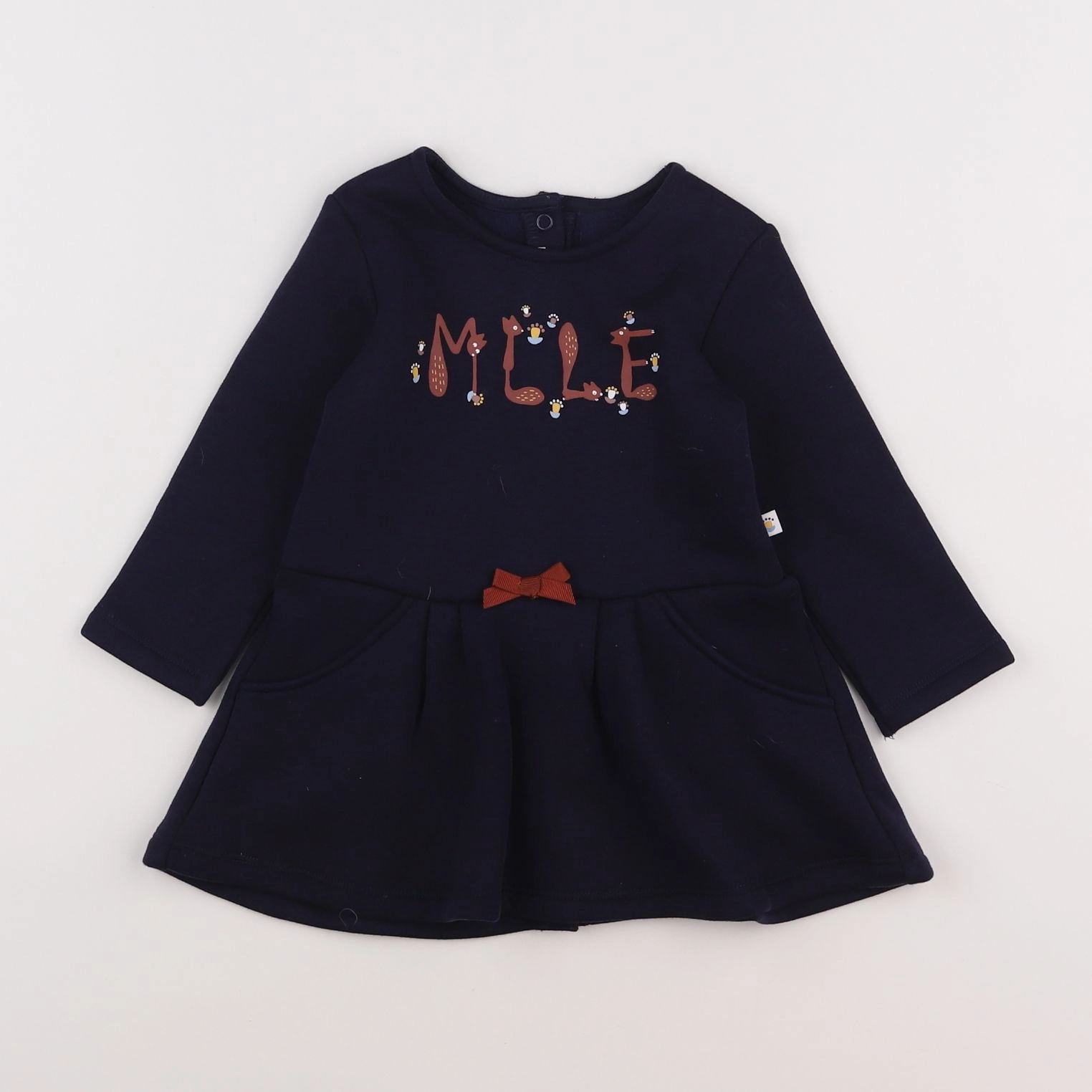 Absorba - robe bleu - 18 mois