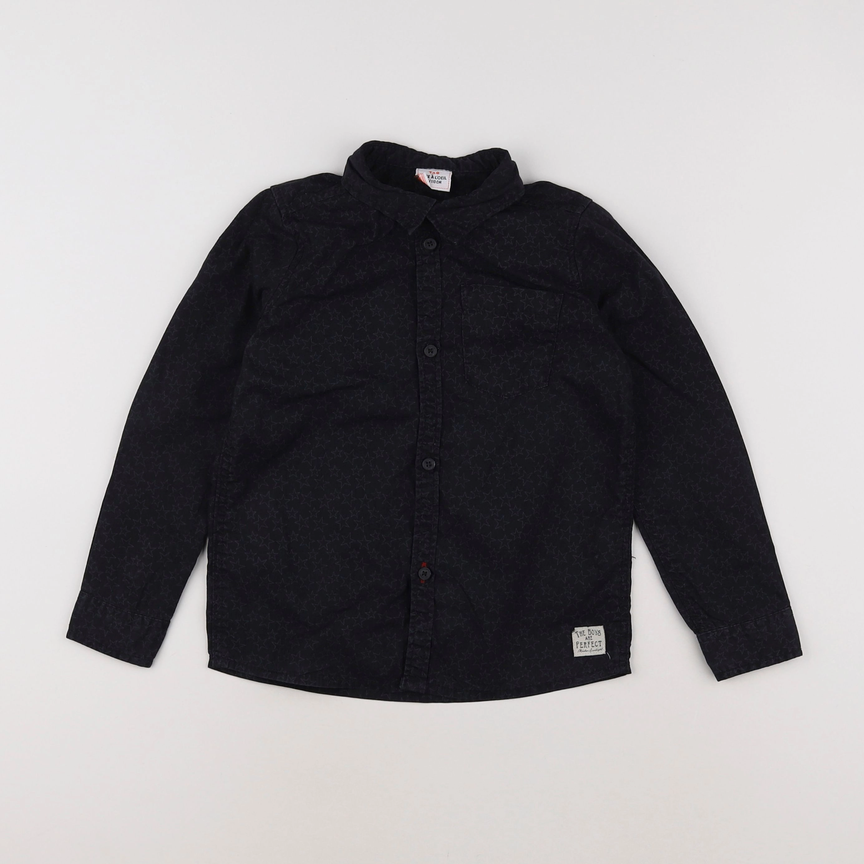 Tape à l'oeil - chemise noir - 5 ans