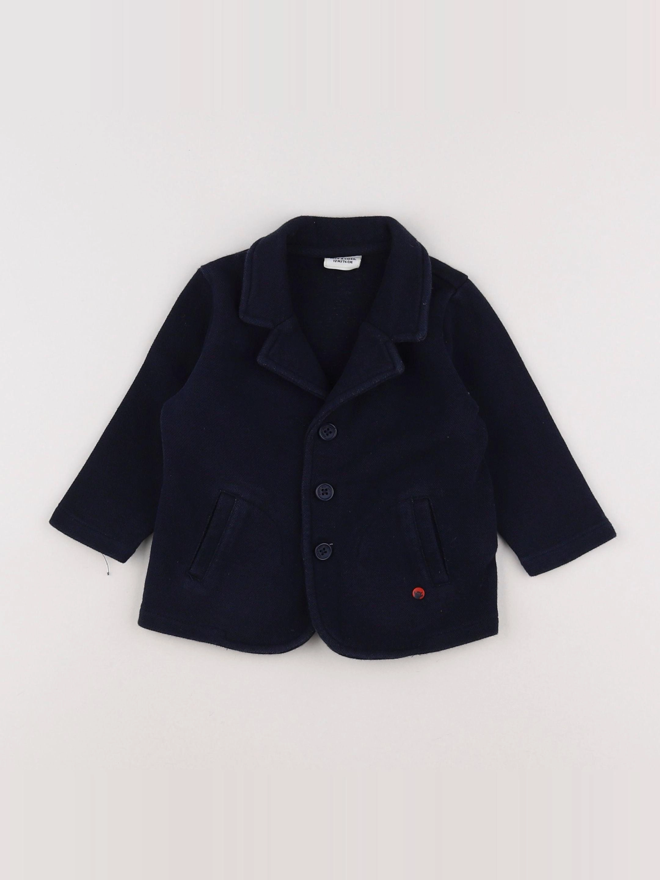Tape à l'oeil - veste bleu - 12 mois