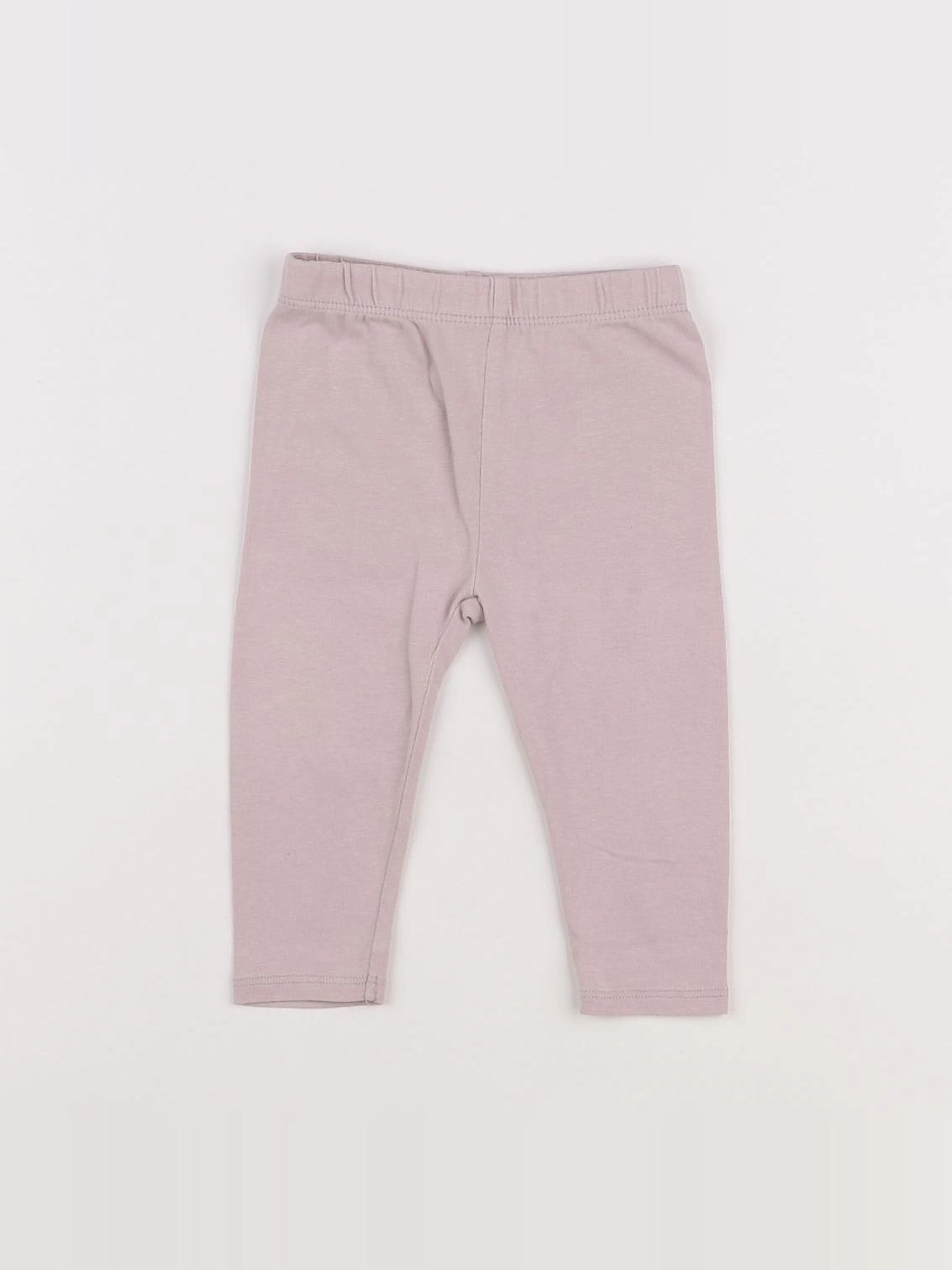 Vertbaudet - legging rose - 6 mois
