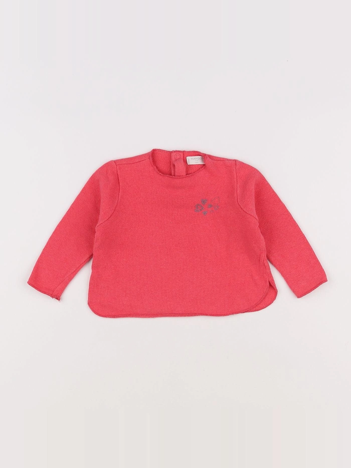 Mango - pull rose - 3/6 mois