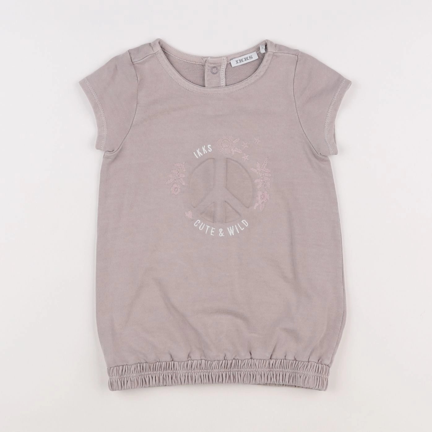 IKKS - robe gris - 12 mois