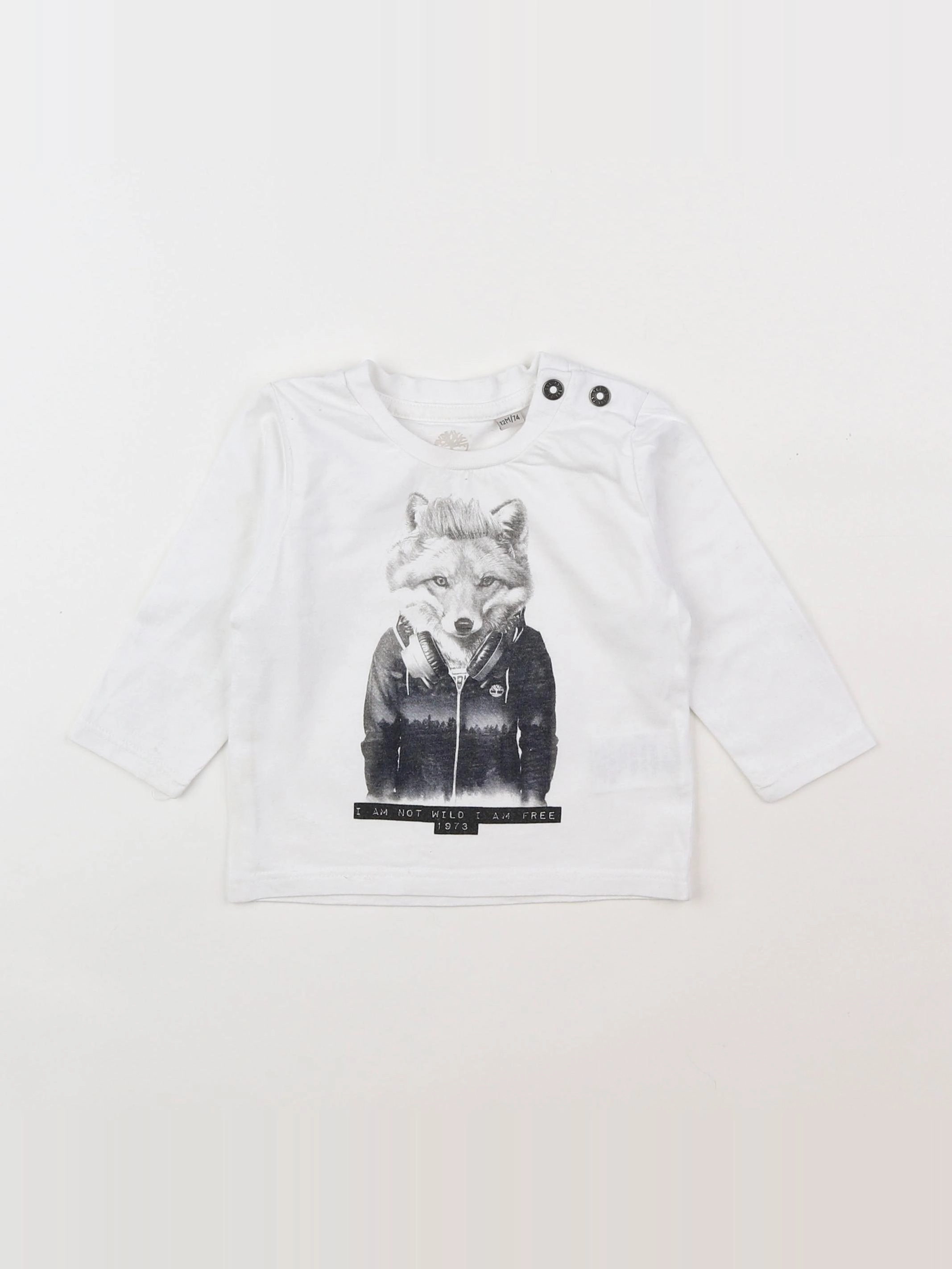 Timberland - tee-shirt blanc - 12 mois