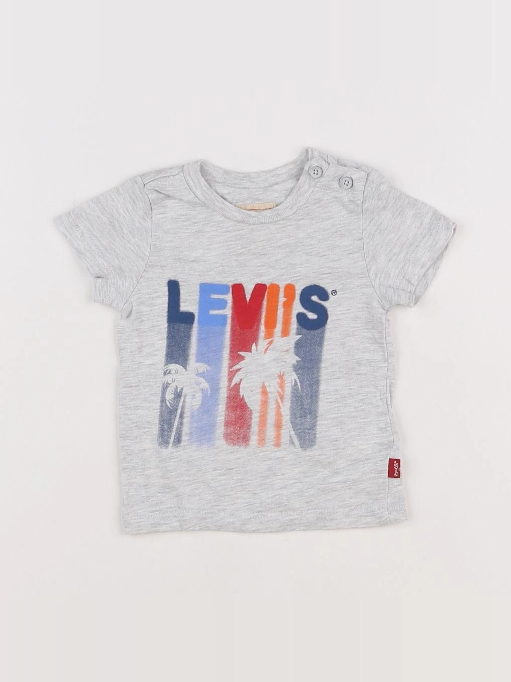 Levi's - tee-shirt gris - 3 mois