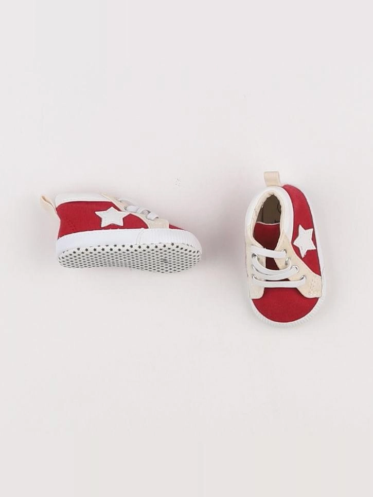 Boutchou - chaussons rouge - pointure 17/18
