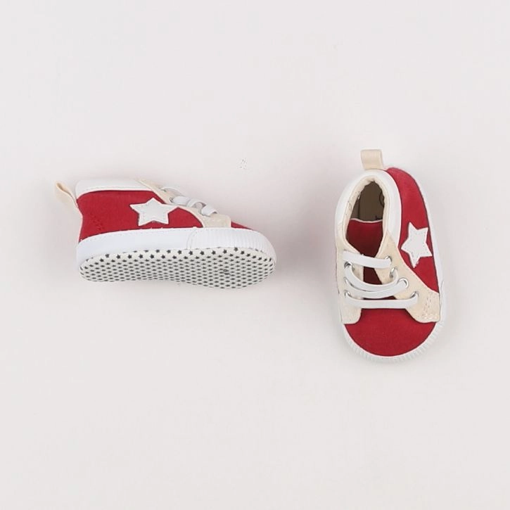 Boutchou - chaussons rouge - pointure 17/18