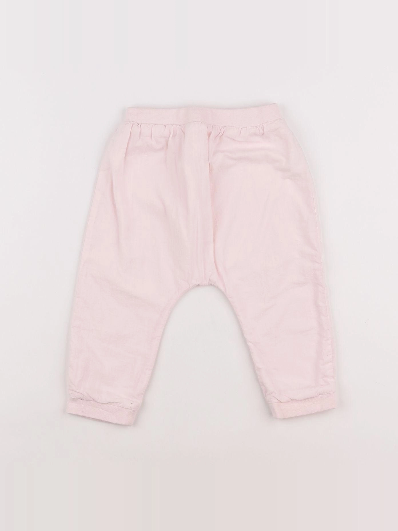 Boutchou - pantalon rose - 12 mois