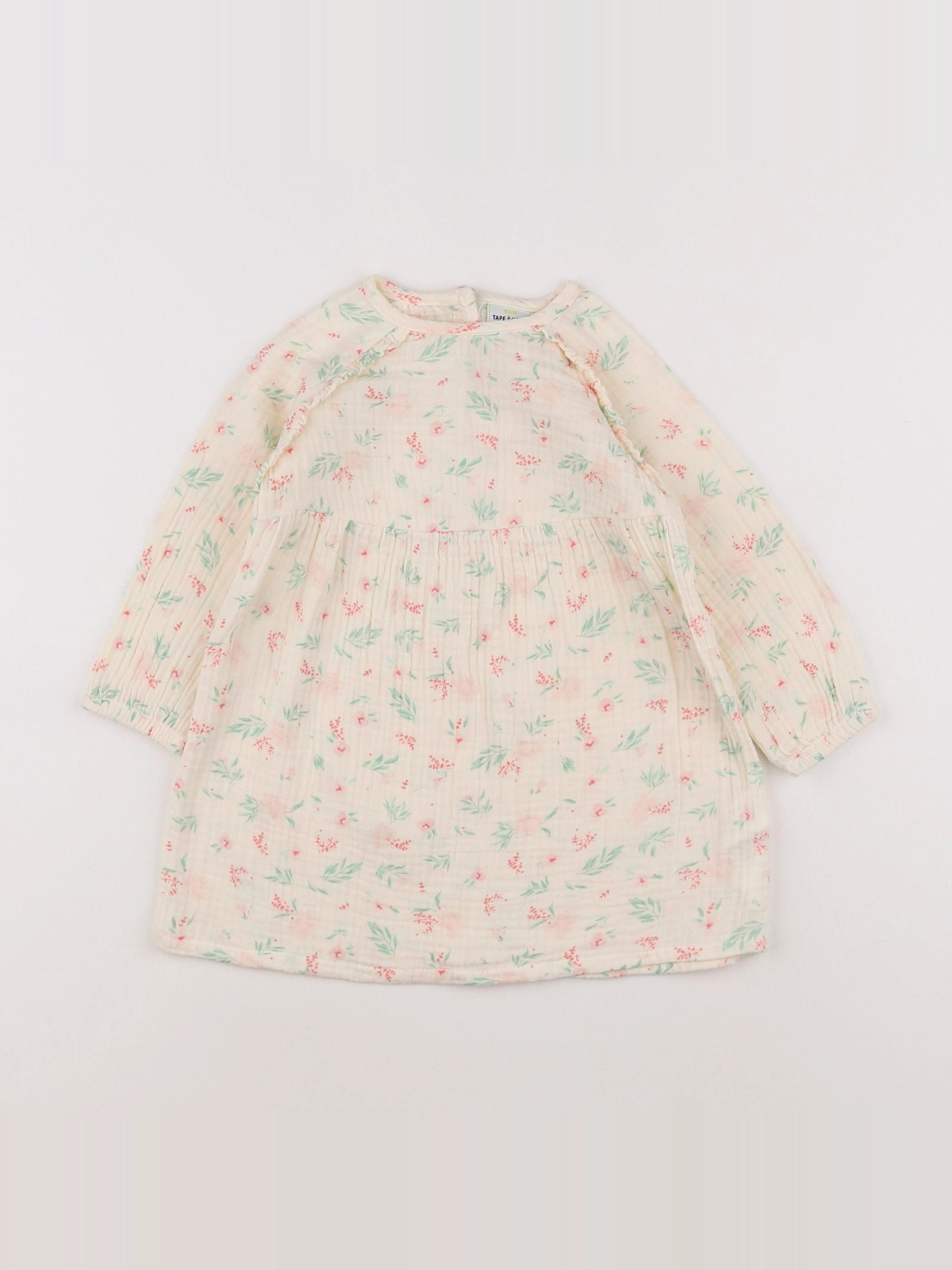 Tape à l'oeil - robe multicolore - 18 mois