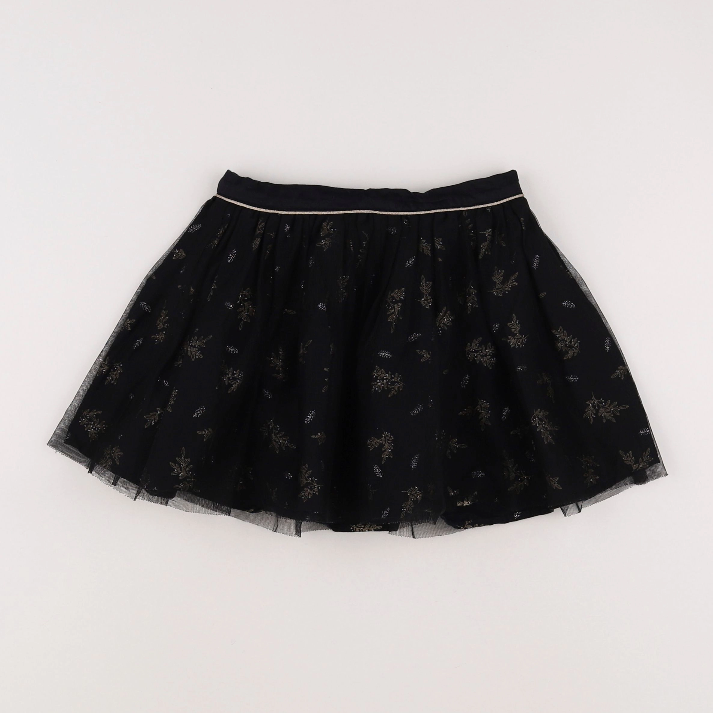Vertbaudet - jupe noir - 4 ans
