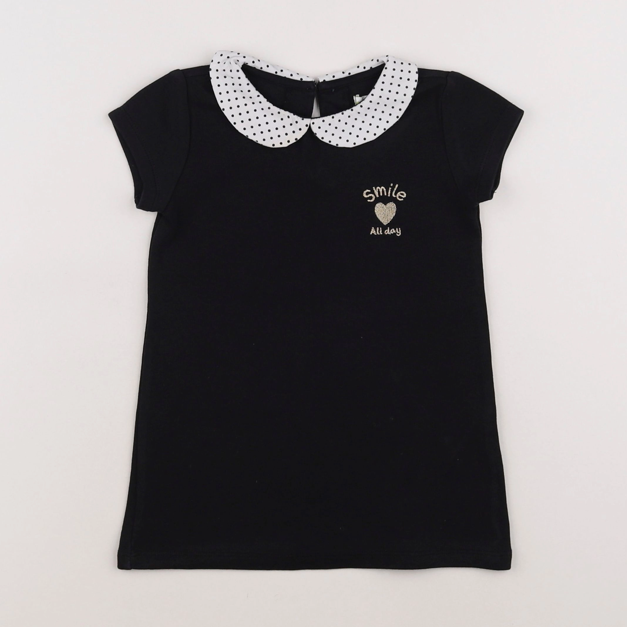 Vertbaudet - robe noir - 2 ans
