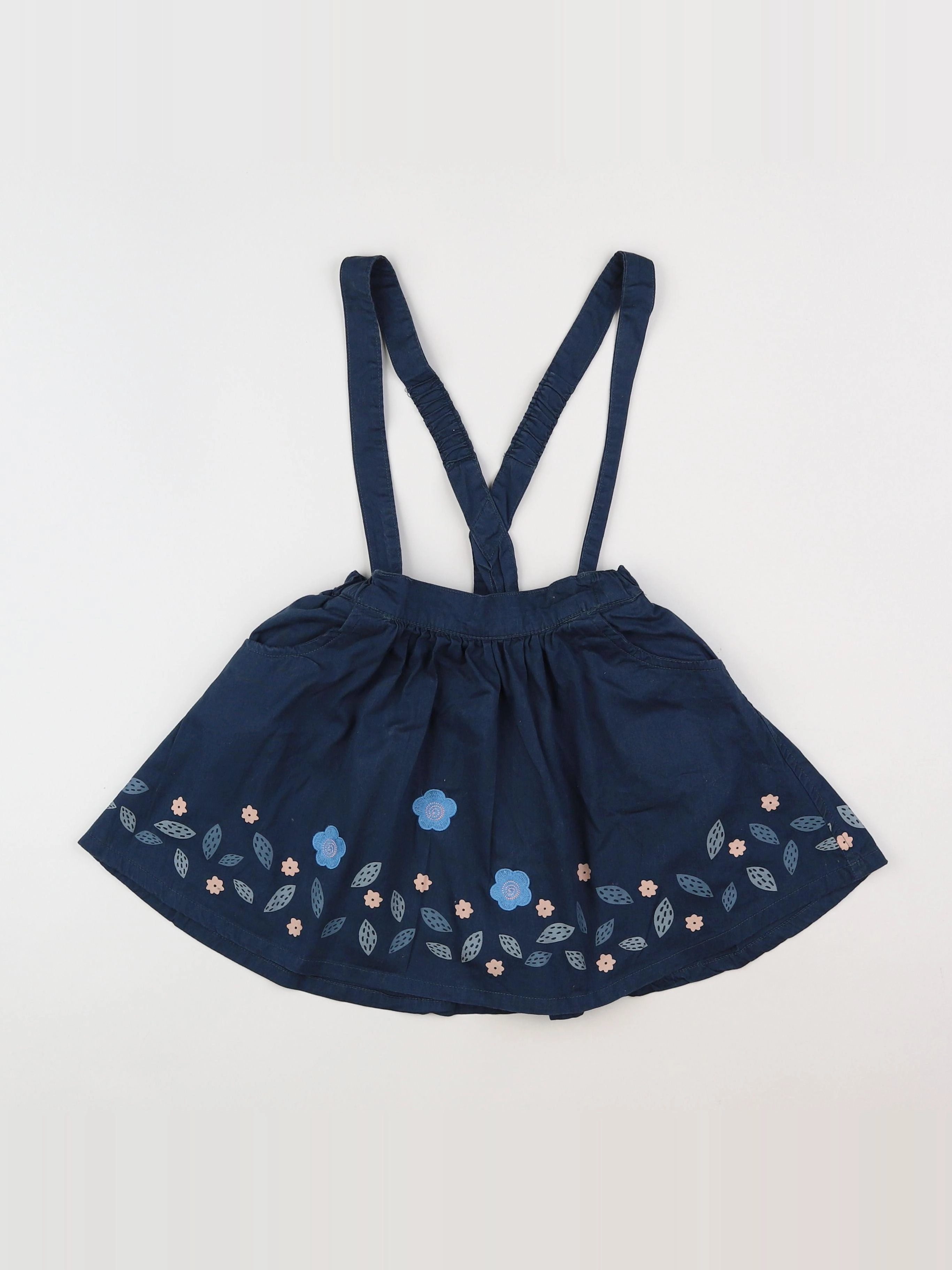 Vertbaudet - jupe bleu - 5 ans