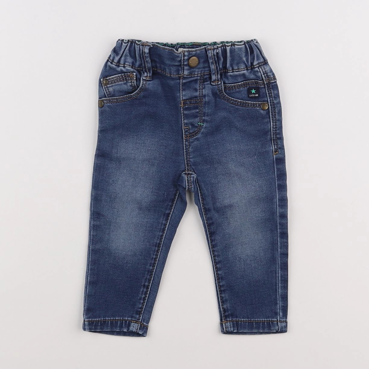 Catimini - jegging bleu - 6 mois