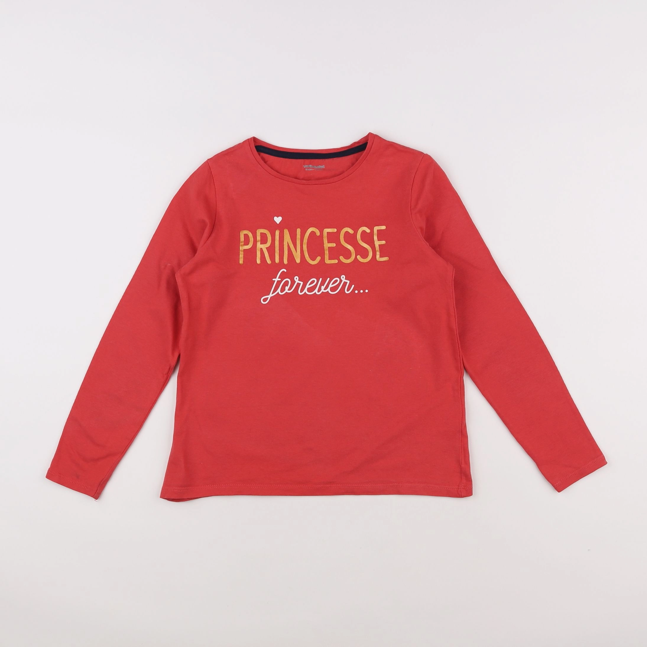 Vertbaudet - tee-shirt orange - 10 ans