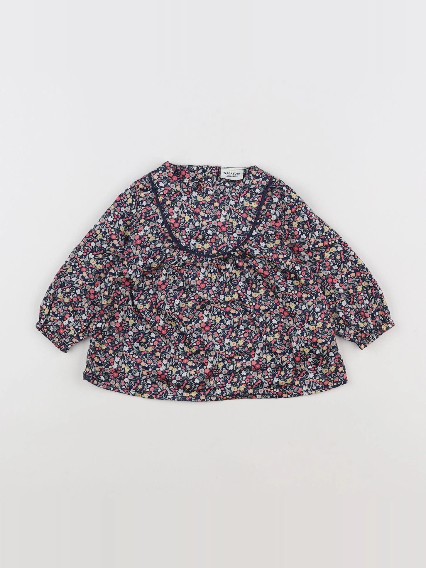 Tape à l'oeil - blouse multicolore - 6 mois