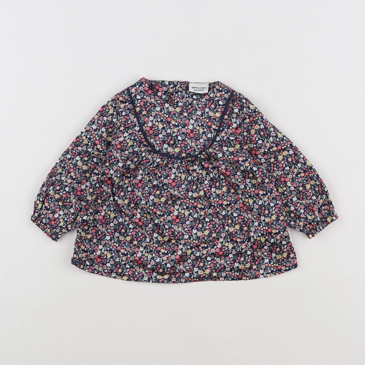 Tape à l'oeil - blouse multicolore - 6 mois