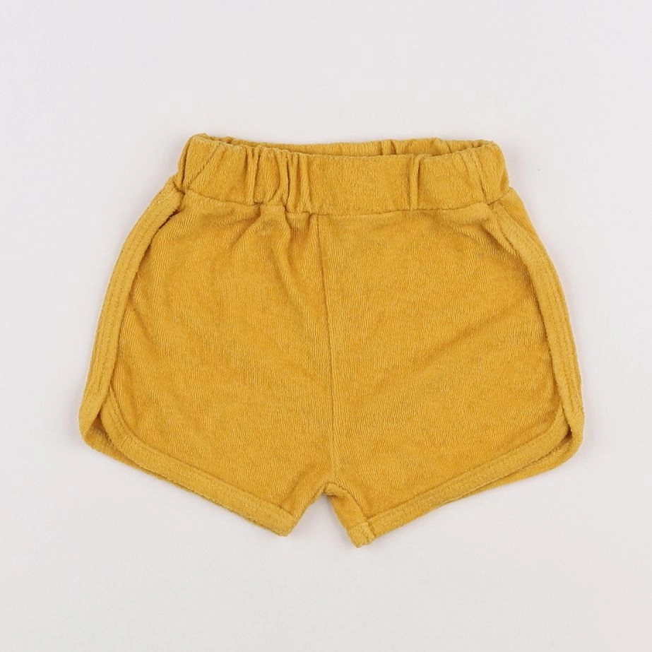 Vertbaudet - short jaune - 9 mois