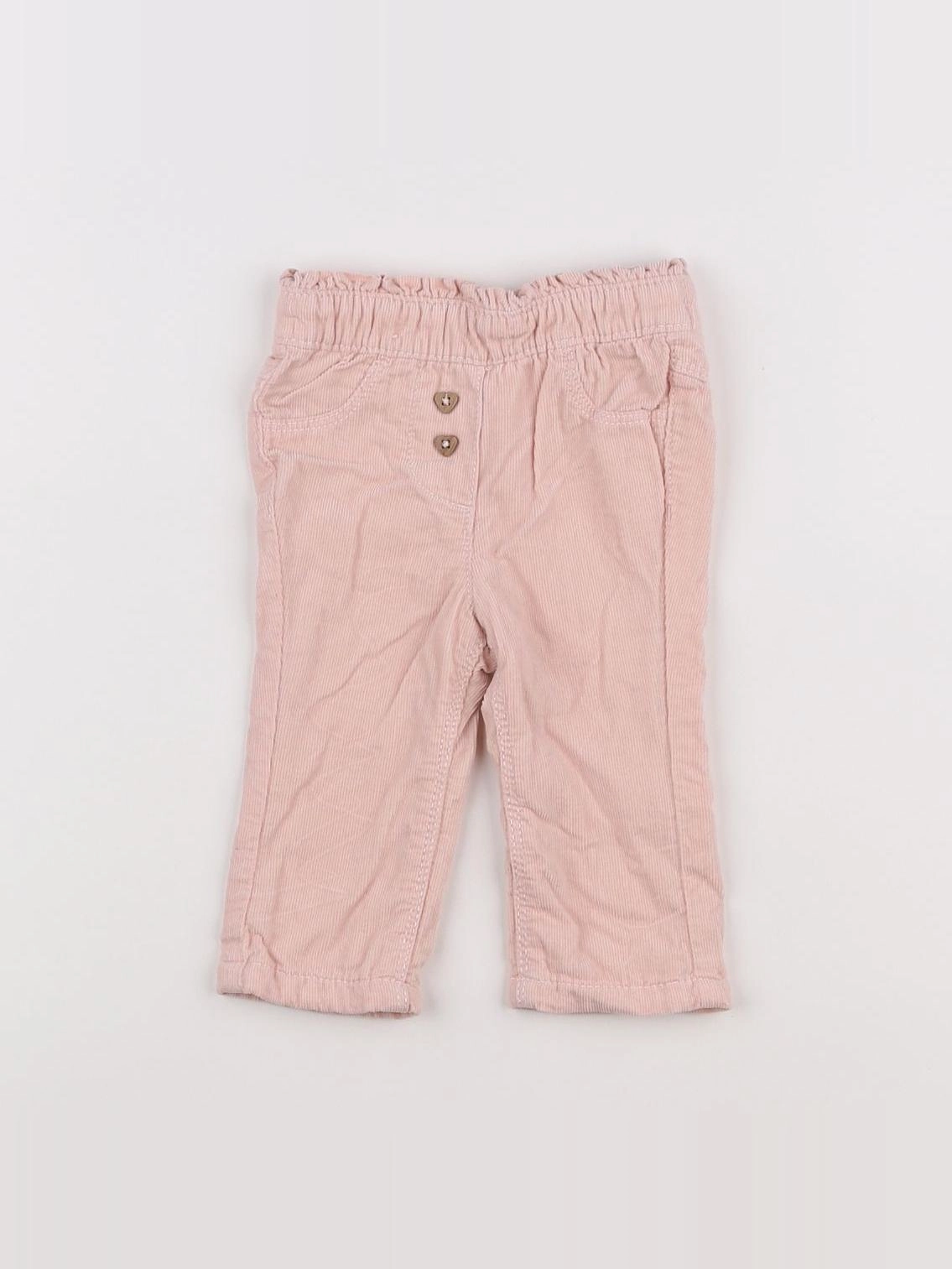 Tape à l'oeil - pantalon rose - 3 mois