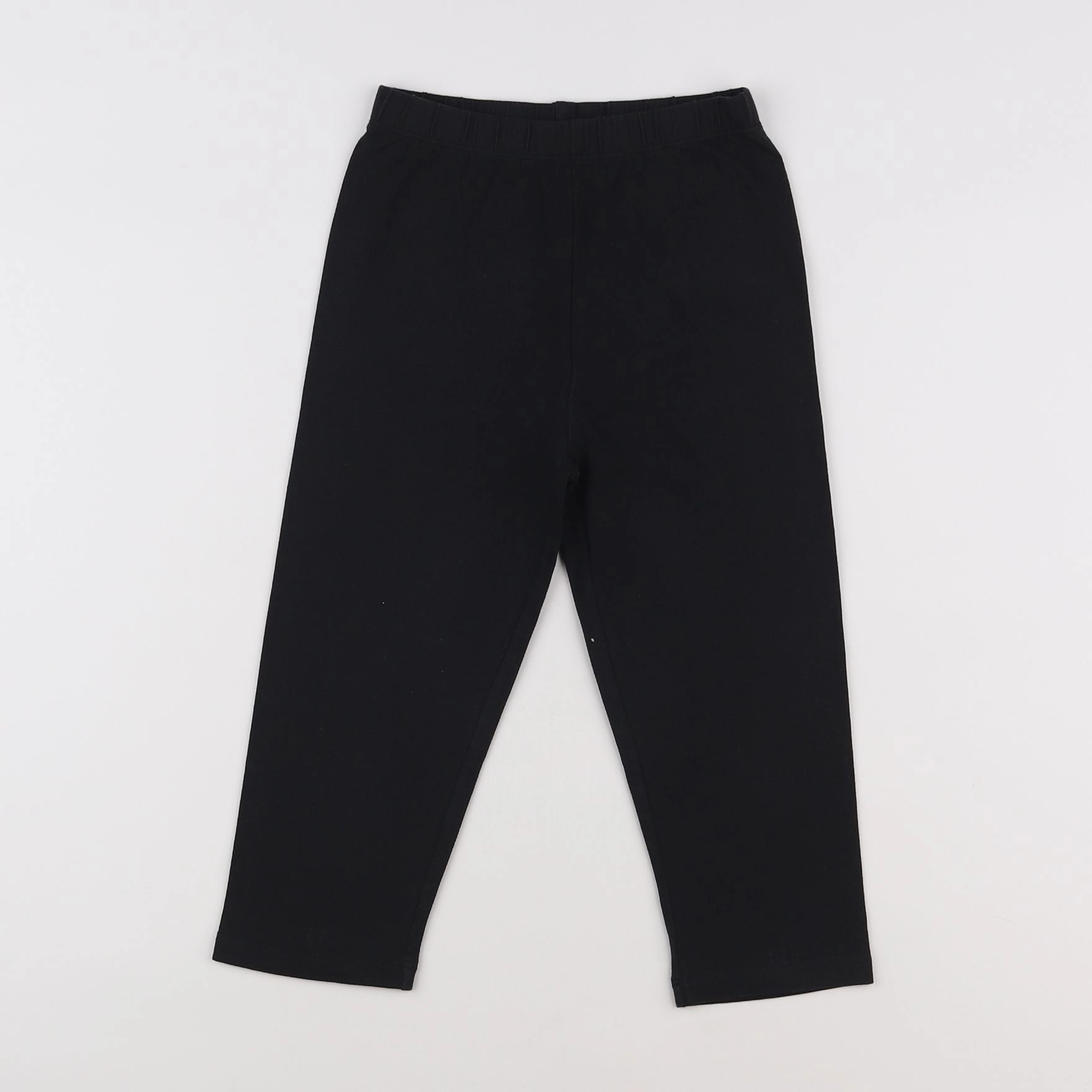 Vertbaudet - legging court noir - 9 ans