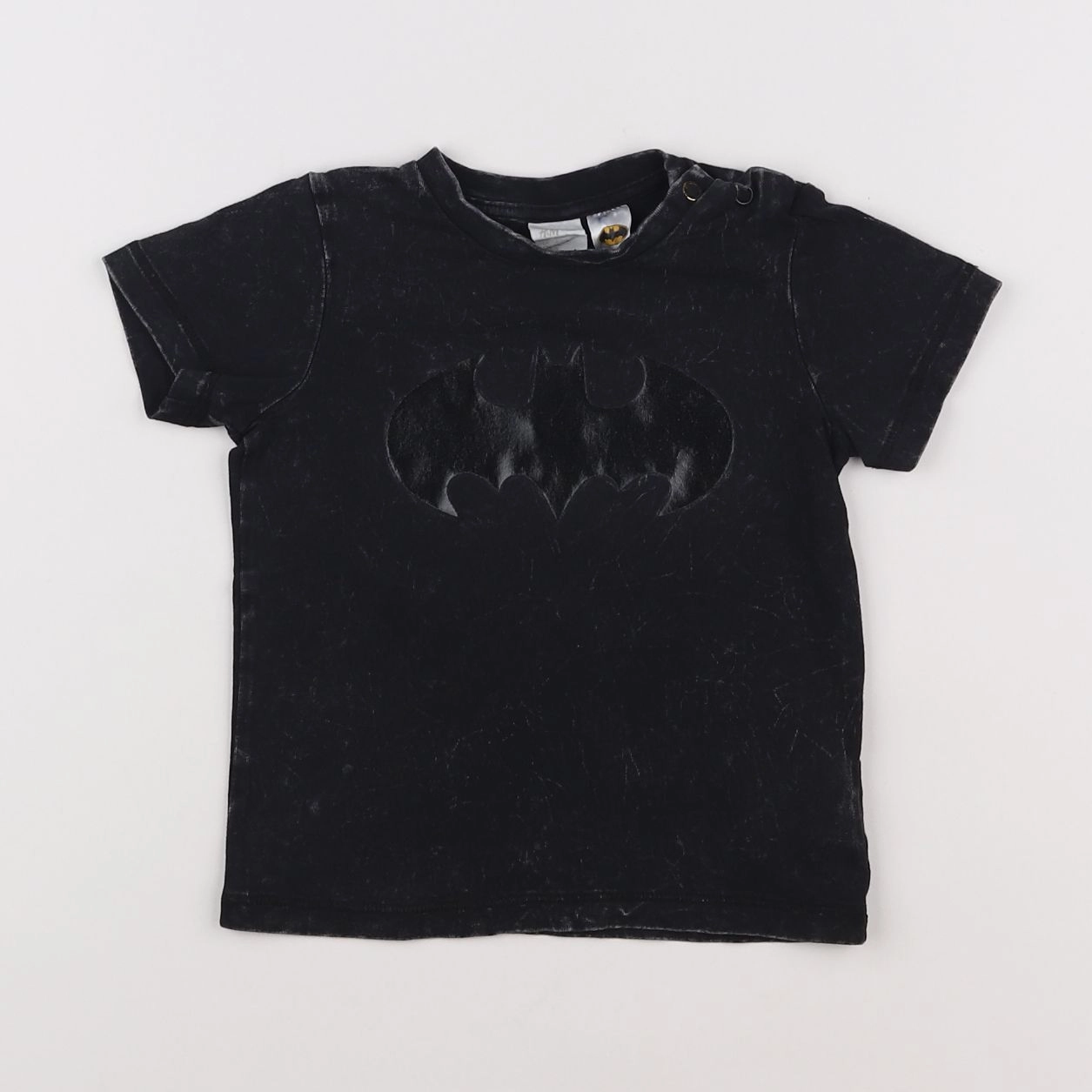 H&M - tee-shirt noir - 6/9 mois