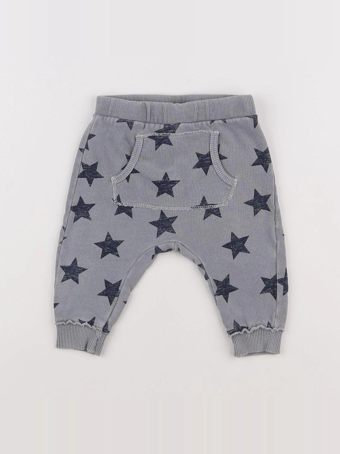 Zara - jogging gris - 6/9 mois