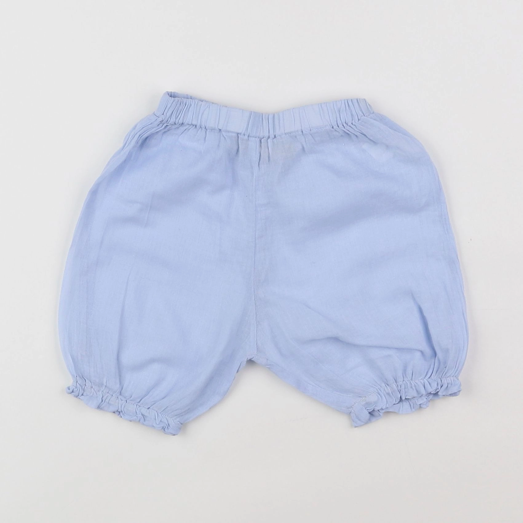 Boutchou - short bleu - 12 mois