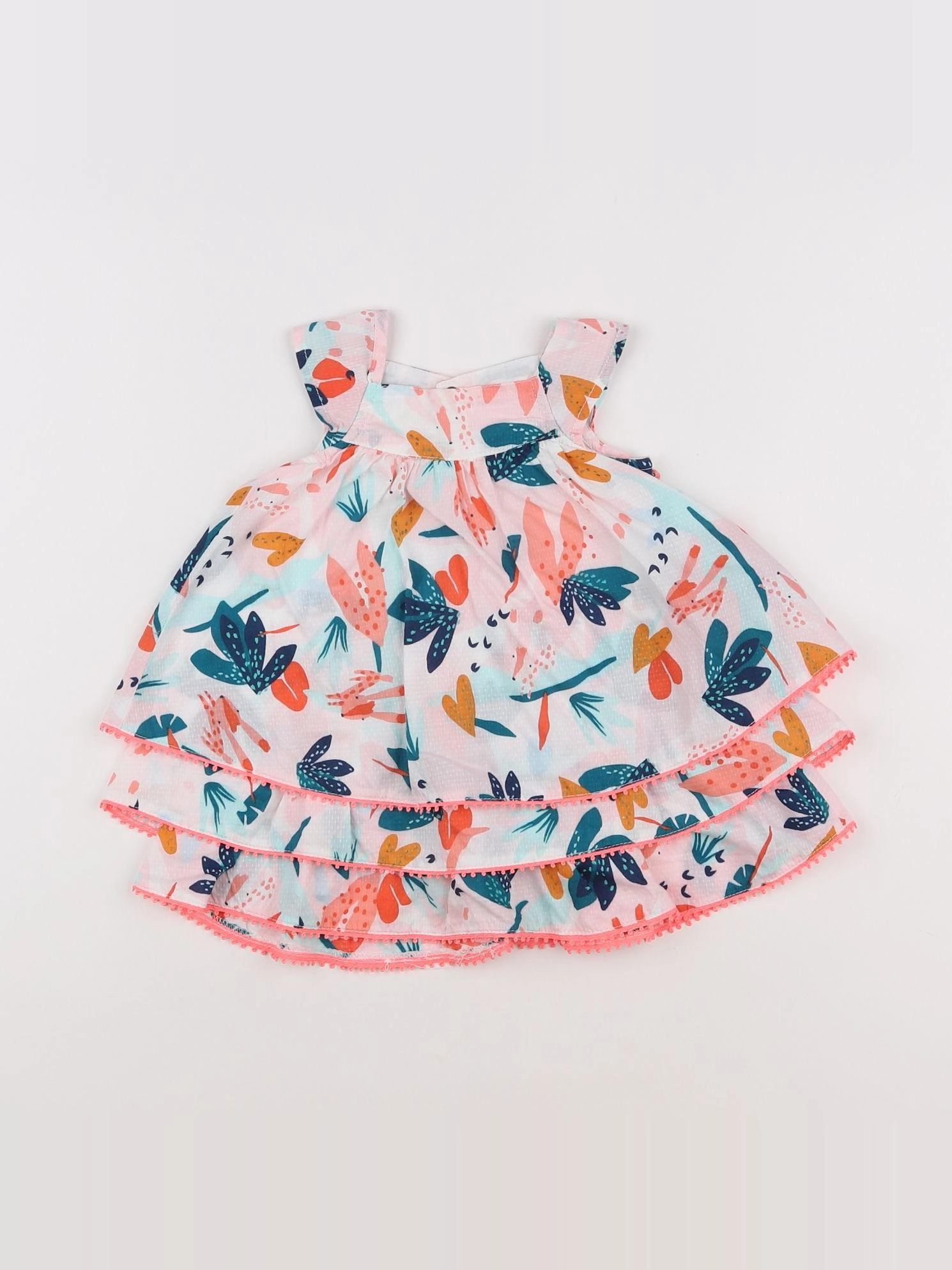 Catimini - robe multicolore - 12 mois
