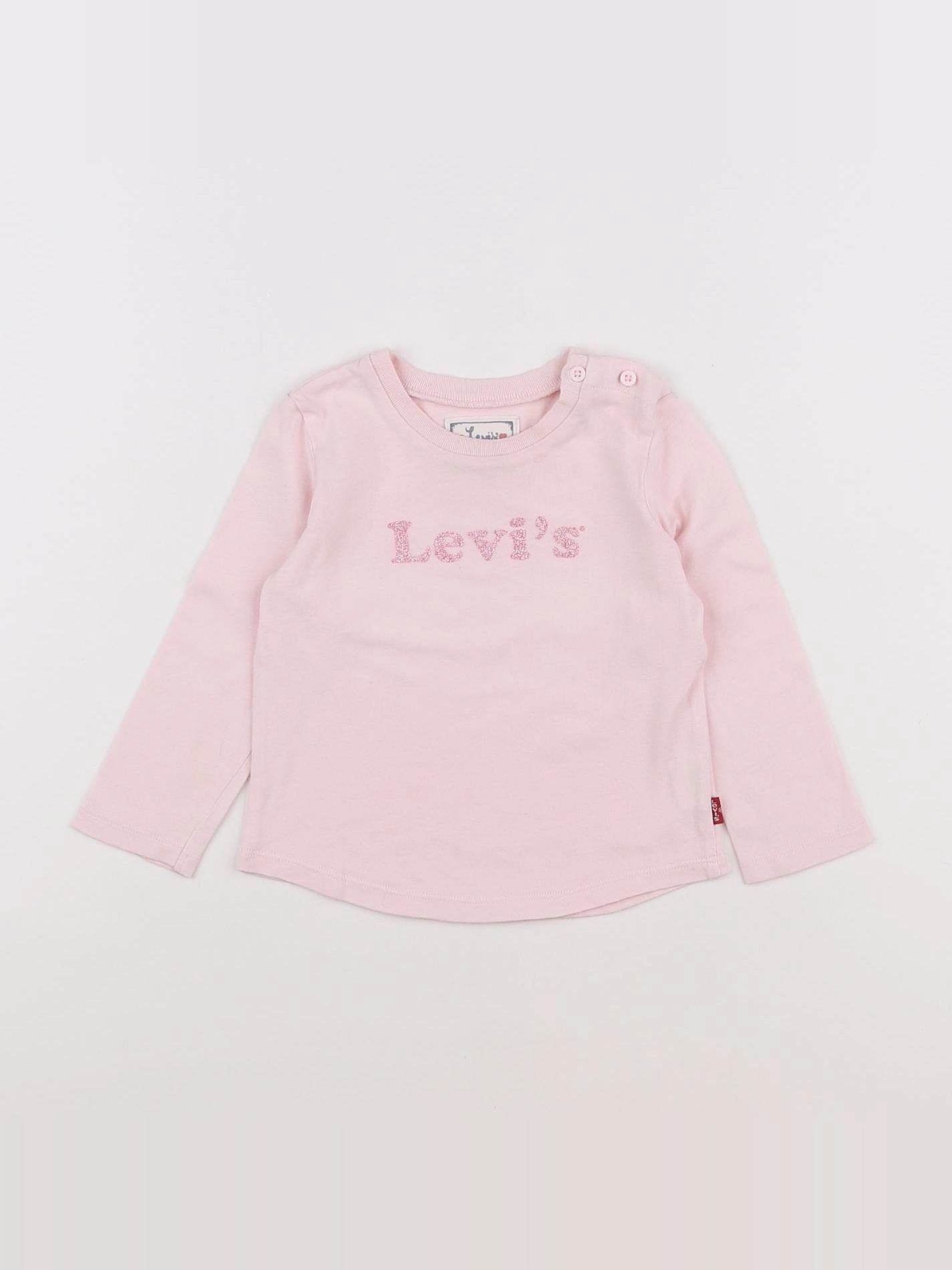 Levi's - tee-shirt rose - 18 mois