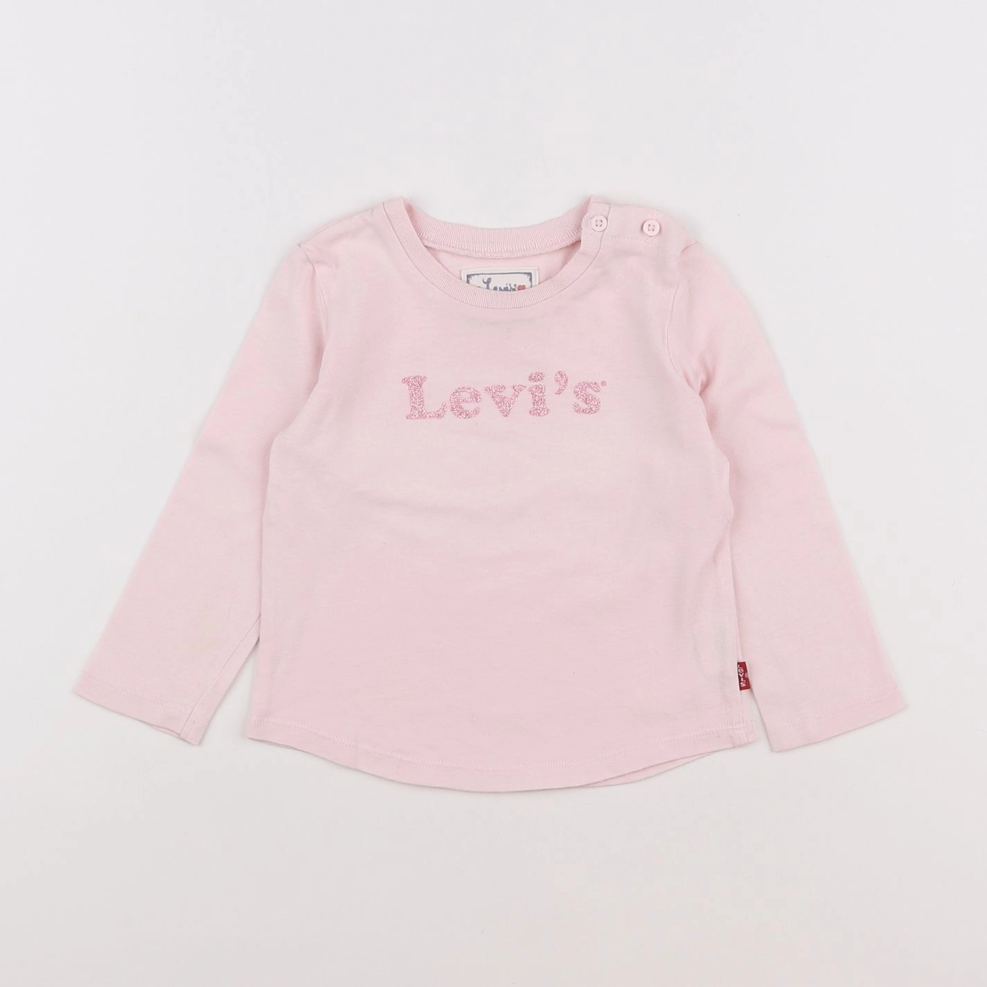Levi's - tee-shirt rose - 18 mois