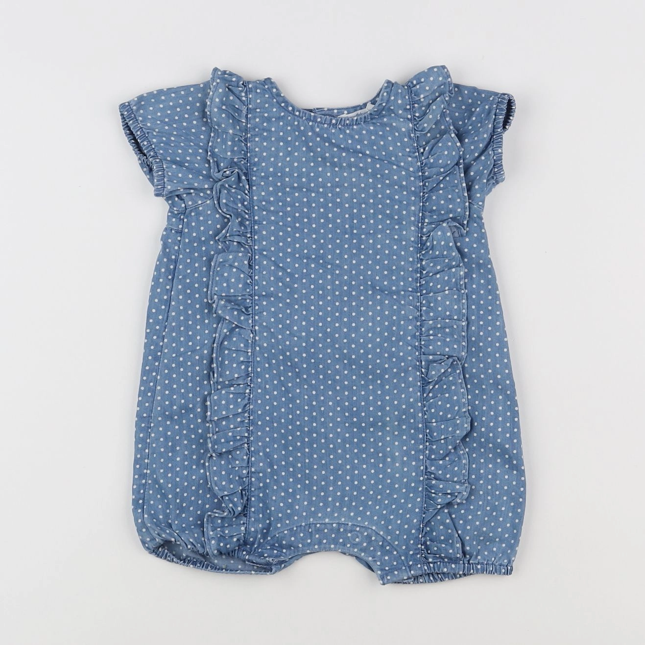 Boutchou - combinaison bleu - 3 mois