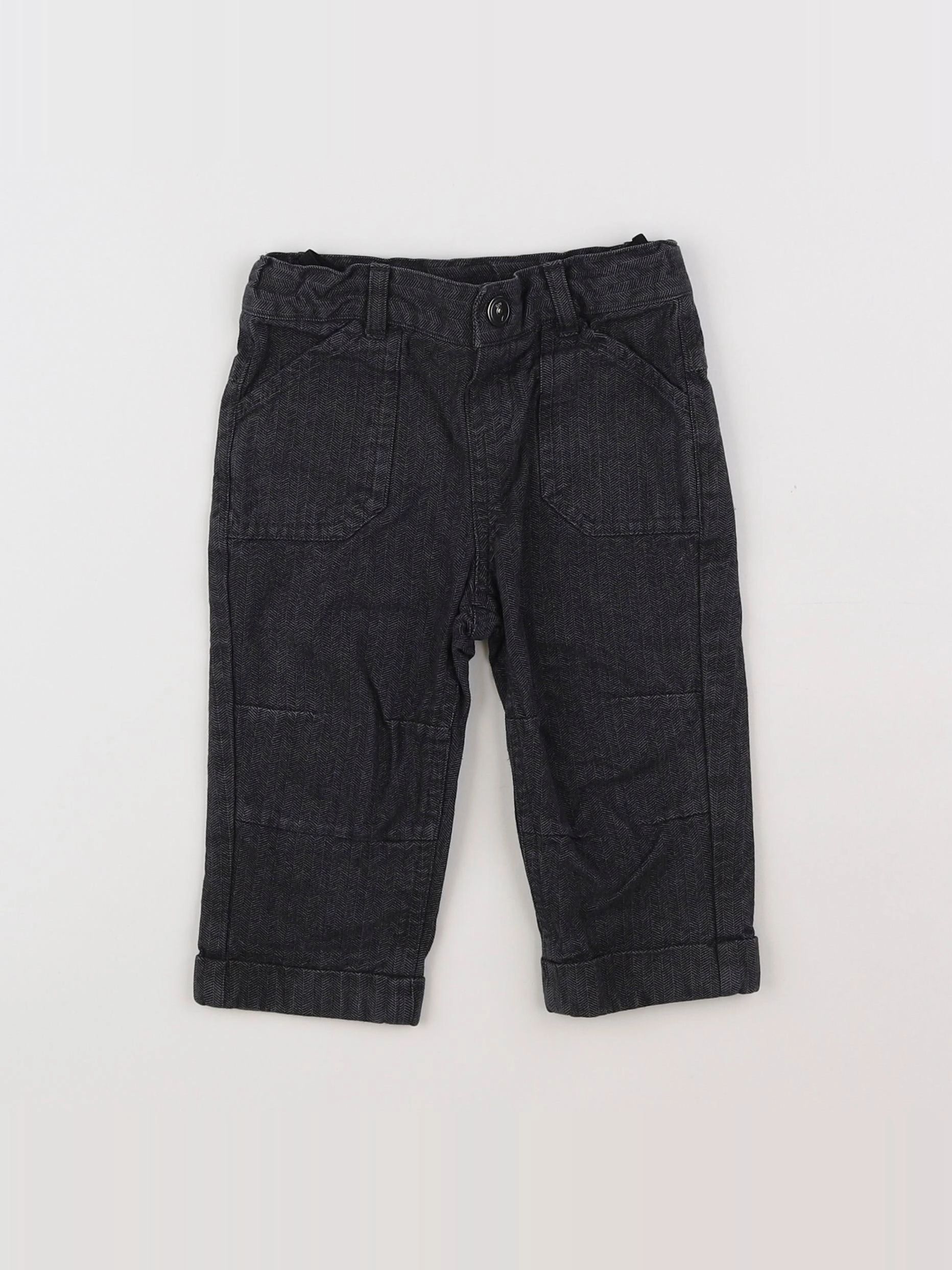 Tape à l'oeil - pantalon gris - 9 mois