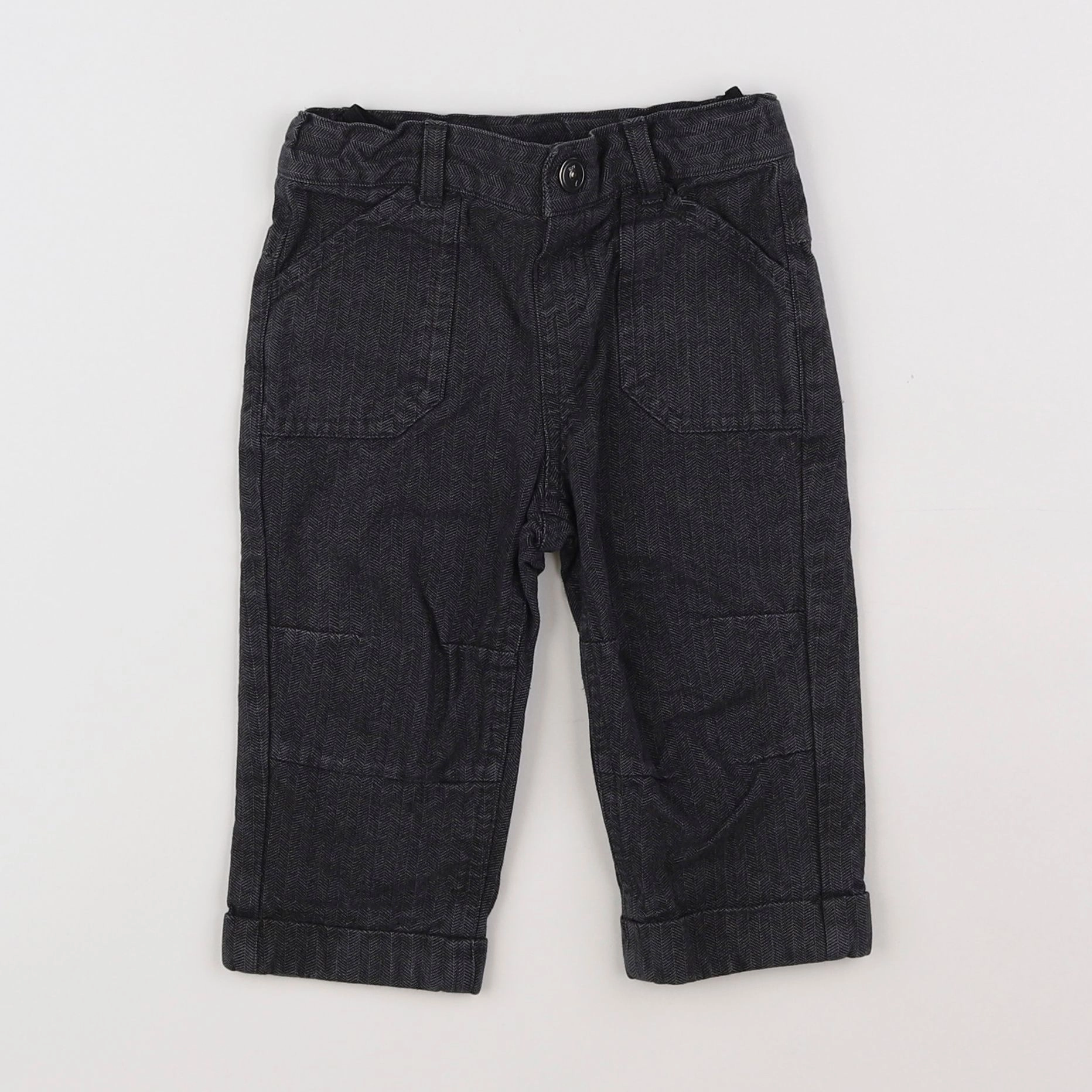 Tape à l'oeil - pantalon gris - 9 mois