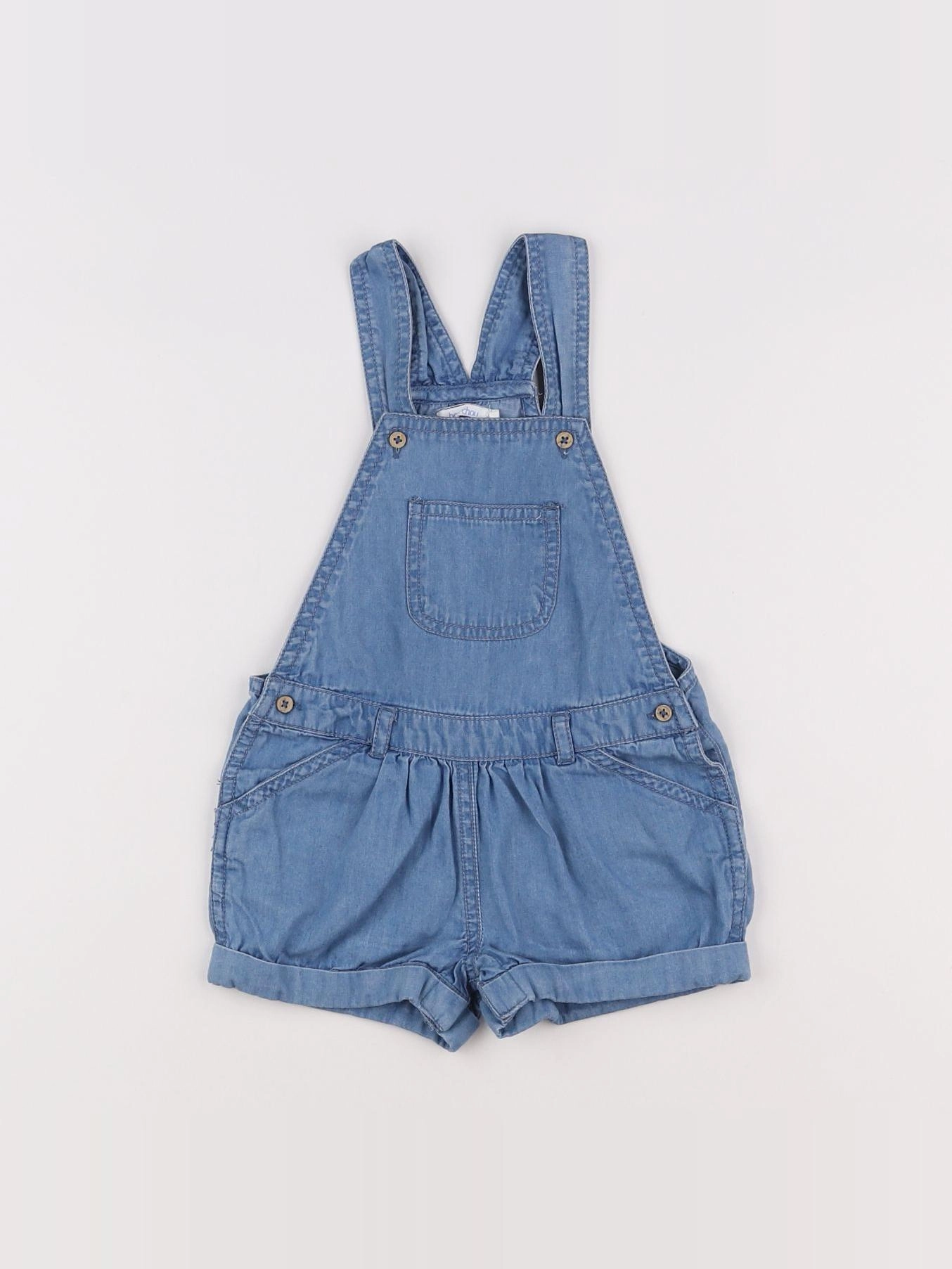 Boutchou - salopette bleu - 12 mois