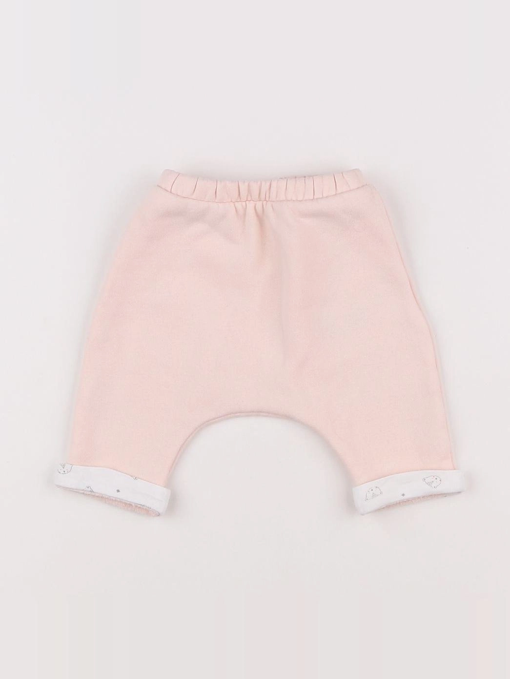 Vertbaudet - sarouel rose - 1 mois