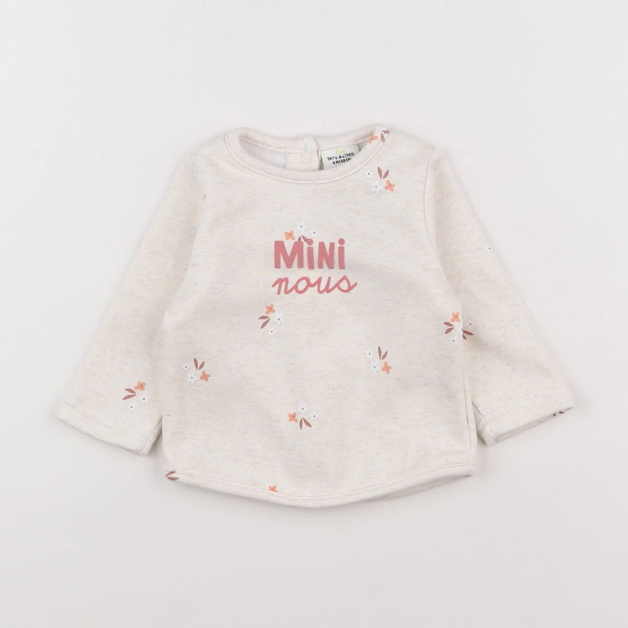 Tape à l'oeil - sweat multicolore - 6 mois