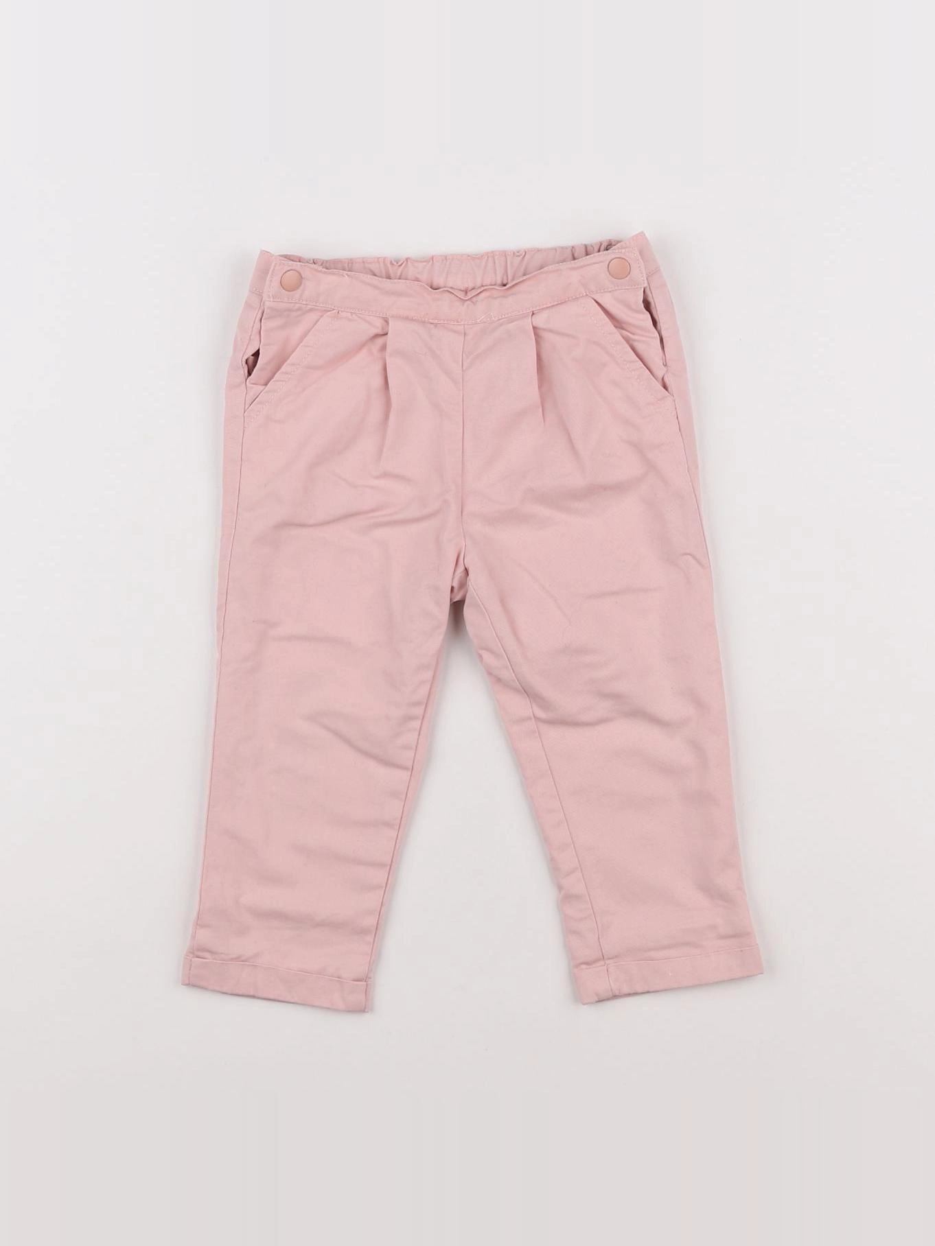 Boutchou - pantalon rose - 9 mois