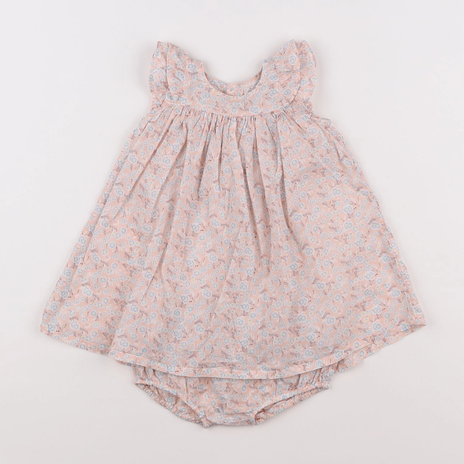 Boutchou - robe multicolore - 6 mois