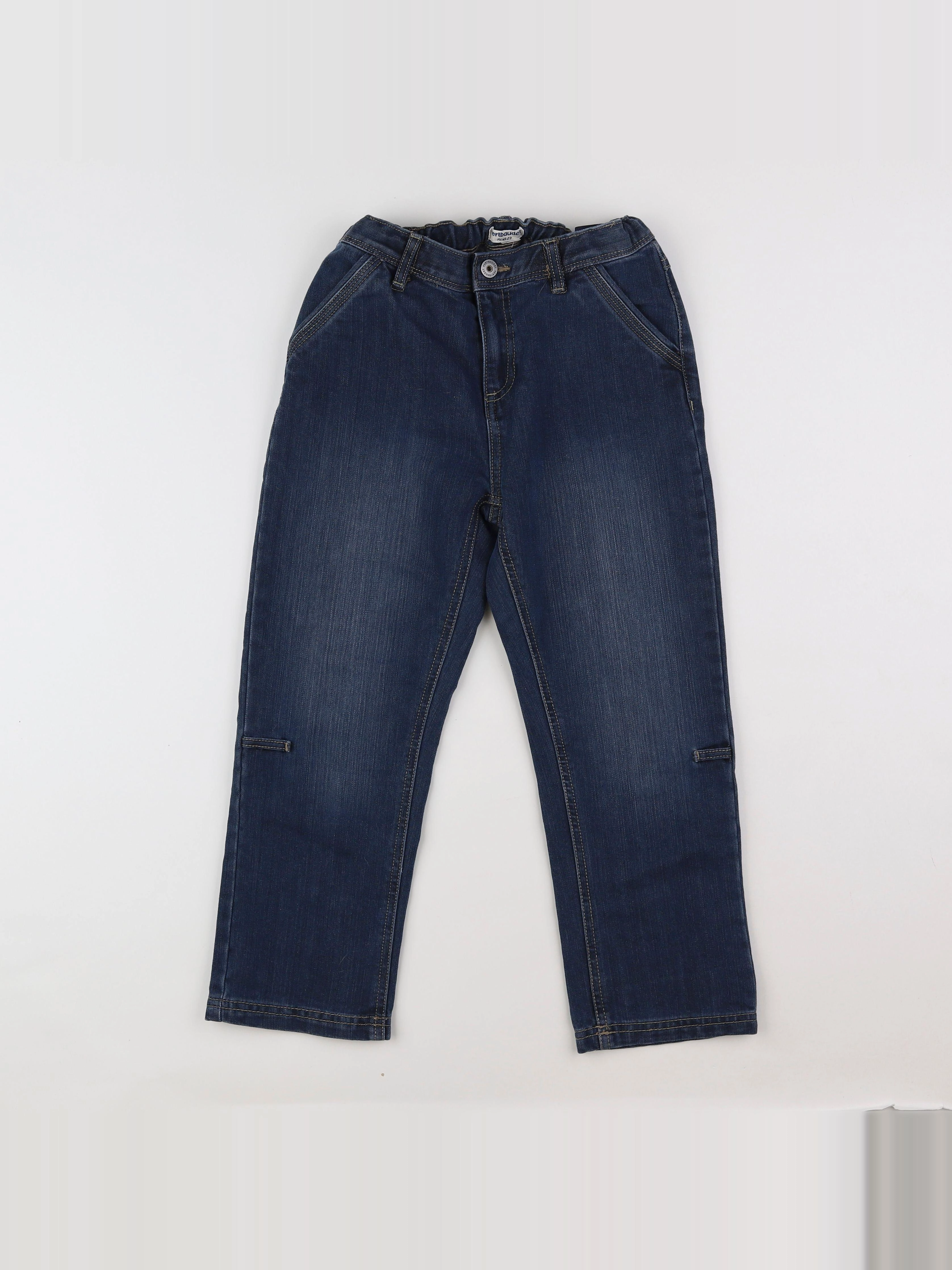 Vertbaudet - pantacourt bleu - 12 ans