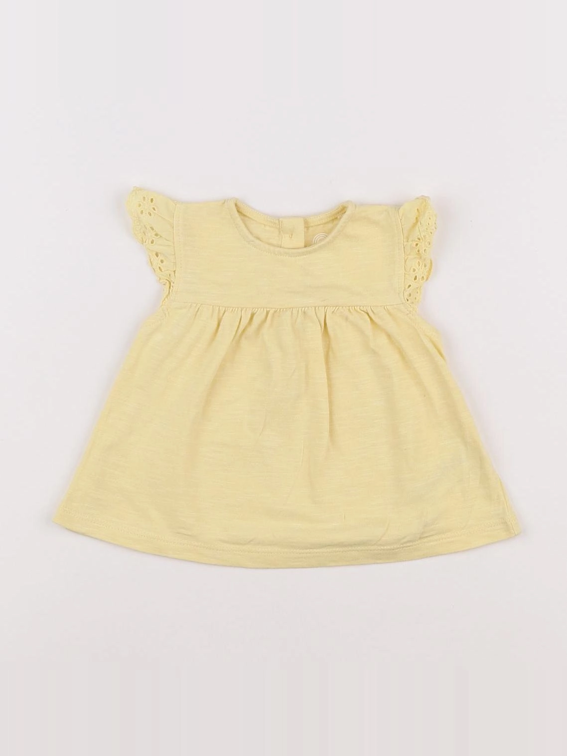 Next - tee-shirt jaune - 3 mois