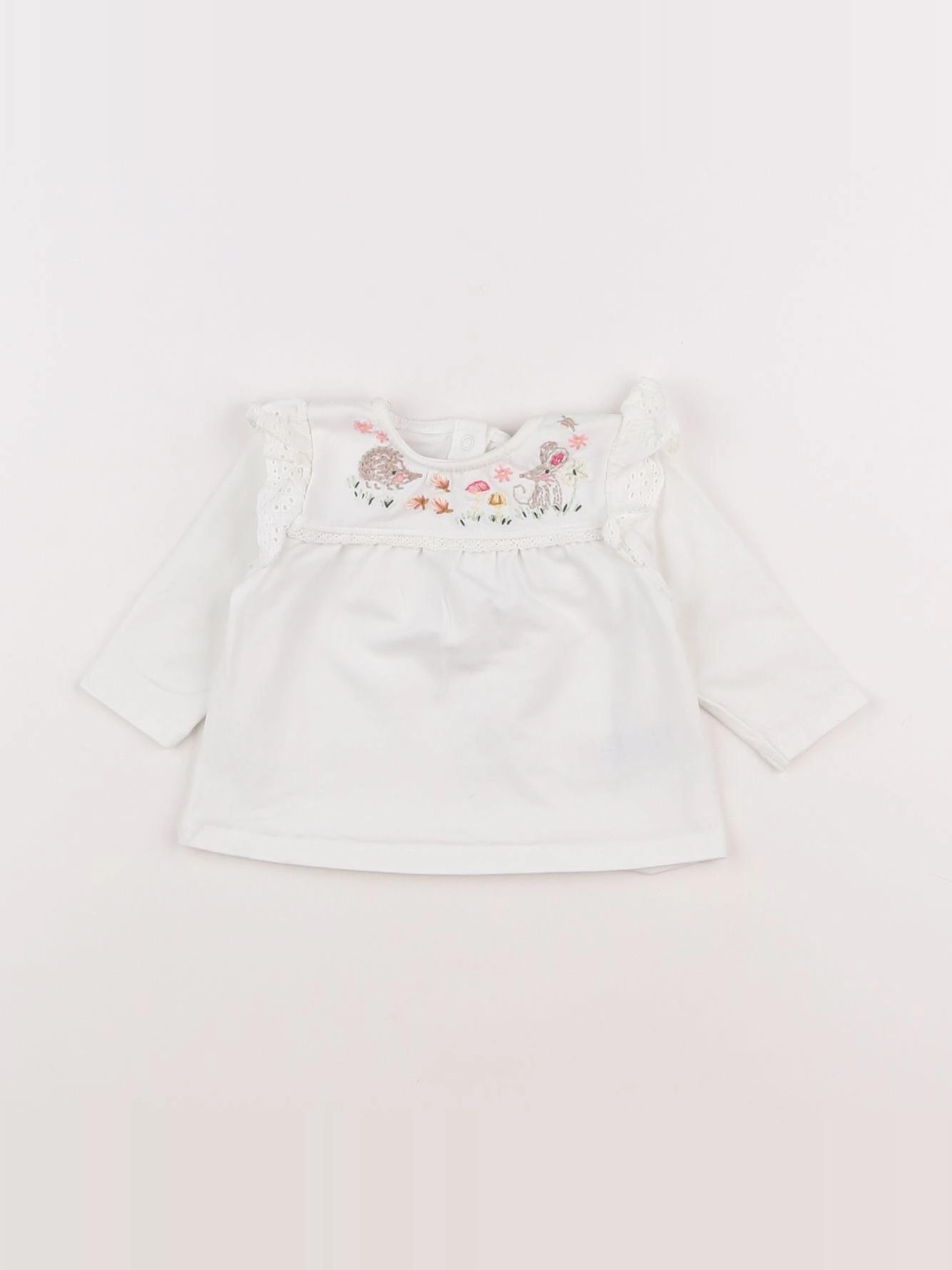 Next - tee-shirt blanc - 3 mois