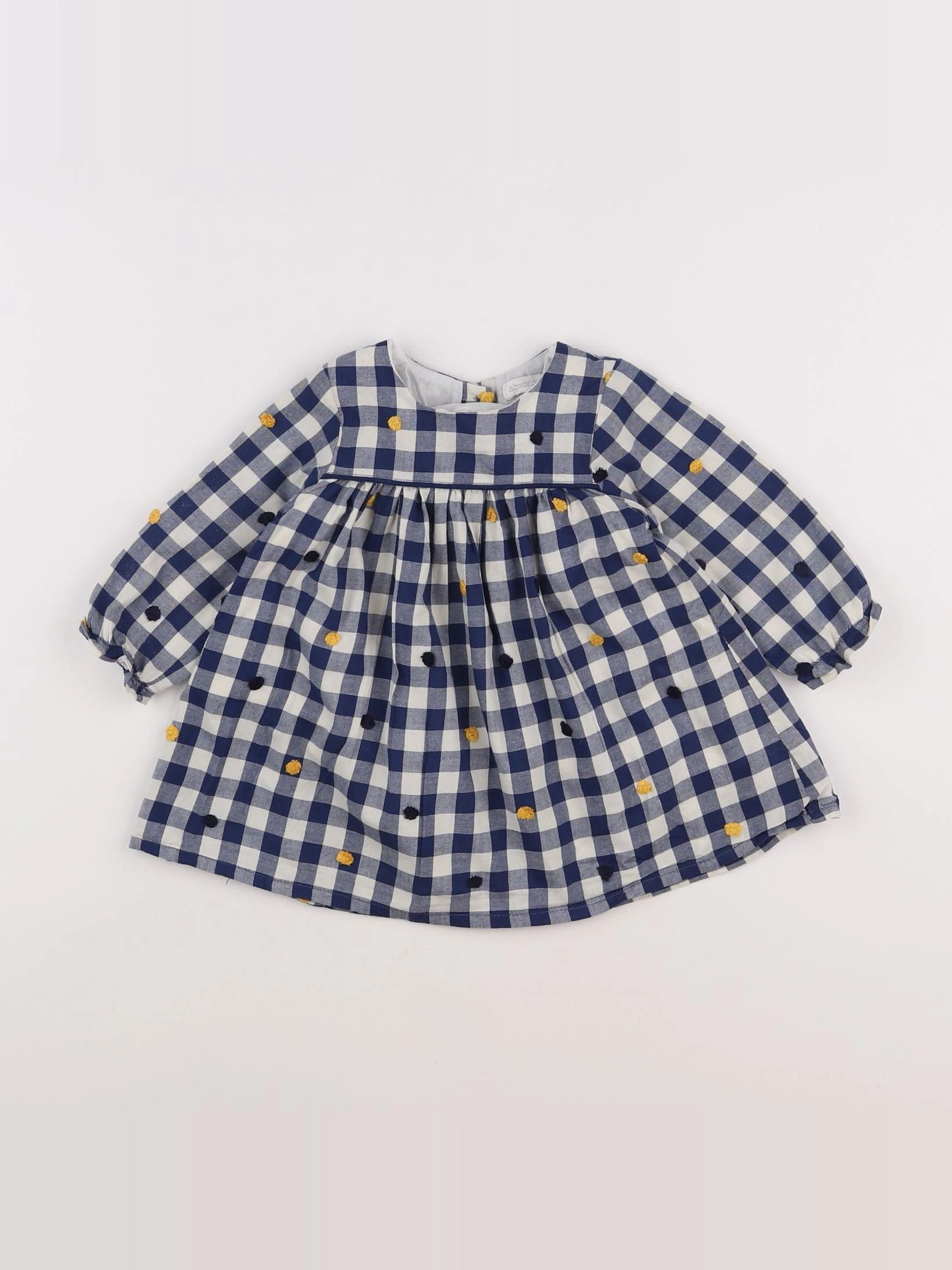Absorba - robe bleu - 12 mois