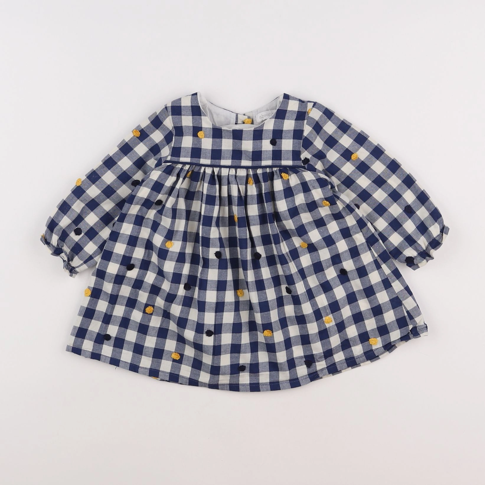 Absorba - robe bleu - 12 mois